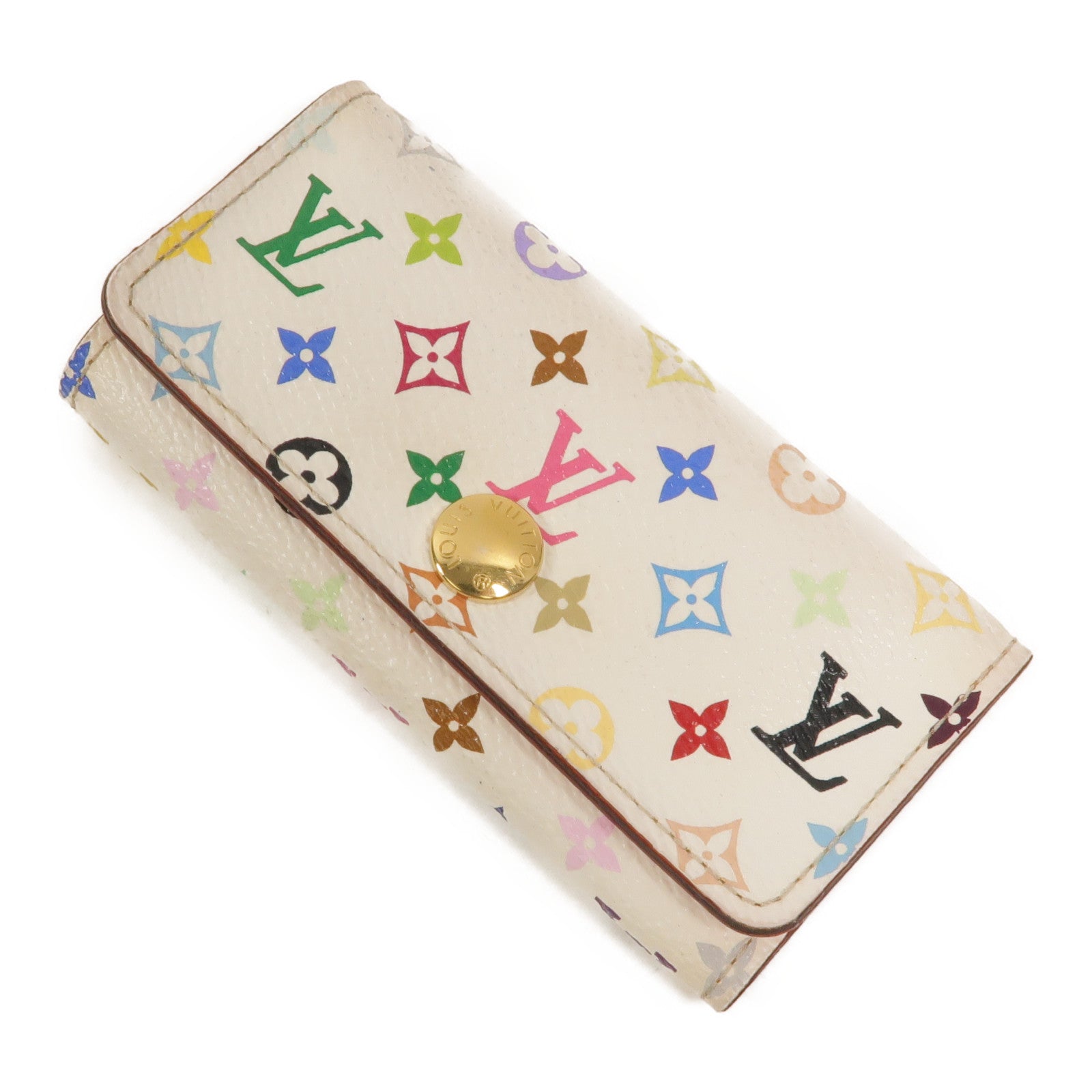 LOUIS VUITTON Monogram Multicolore Multicles 4 Key Holder鎖匙包