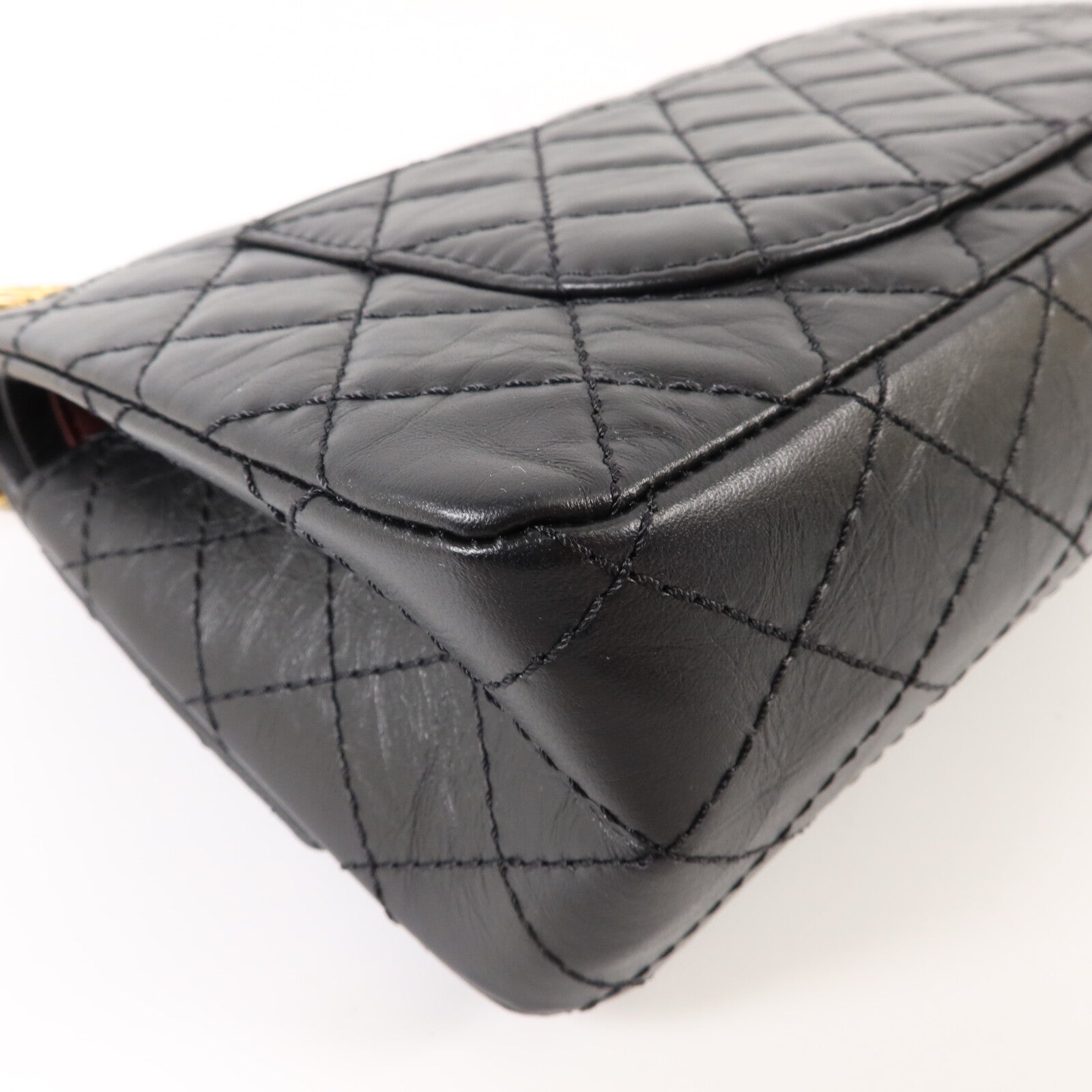CHANEL 牛皮皮革2.55 Small鏈帶肩背袋