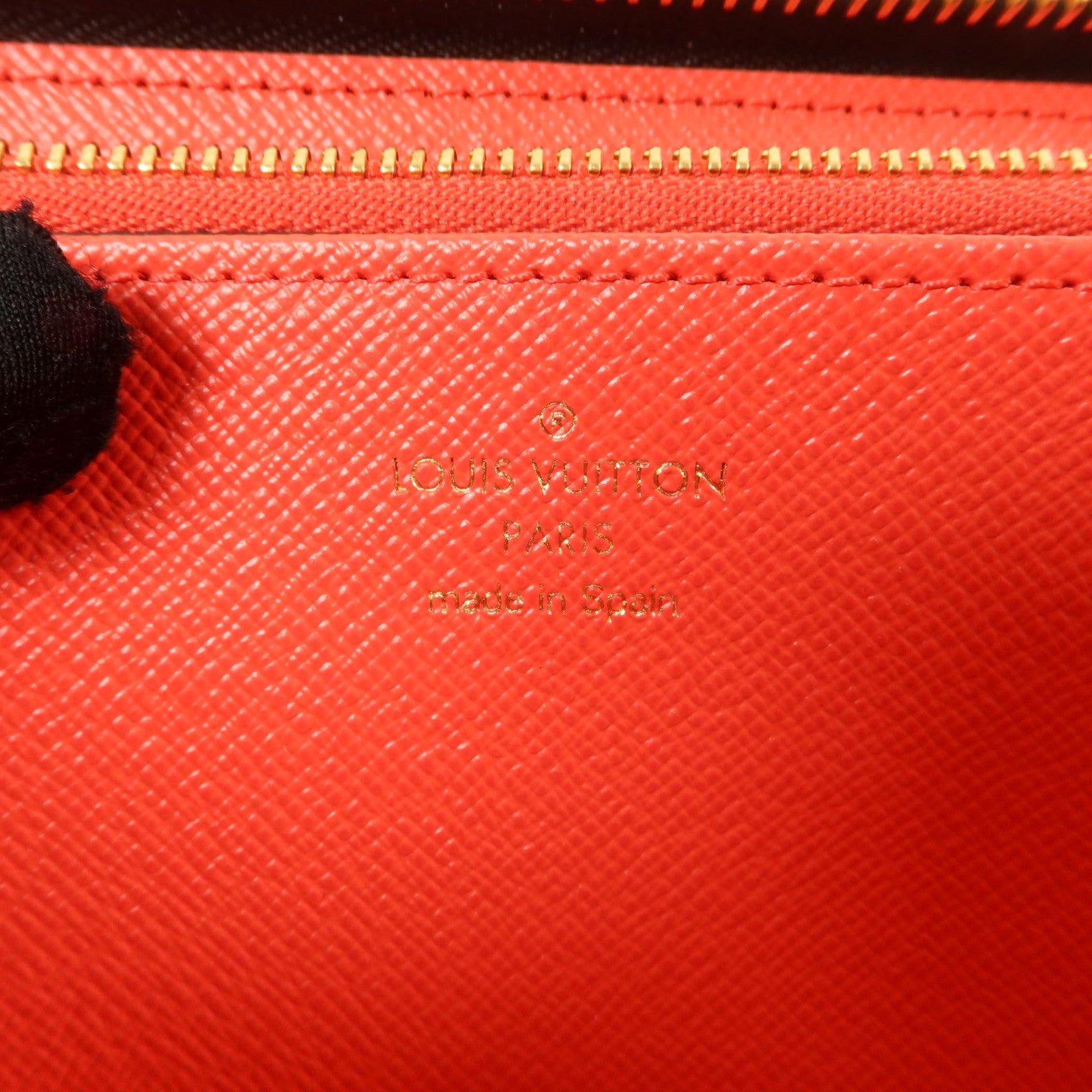 LOUIS VUITTON Monogram Vivienne Zippy Wallet金扣長錢包