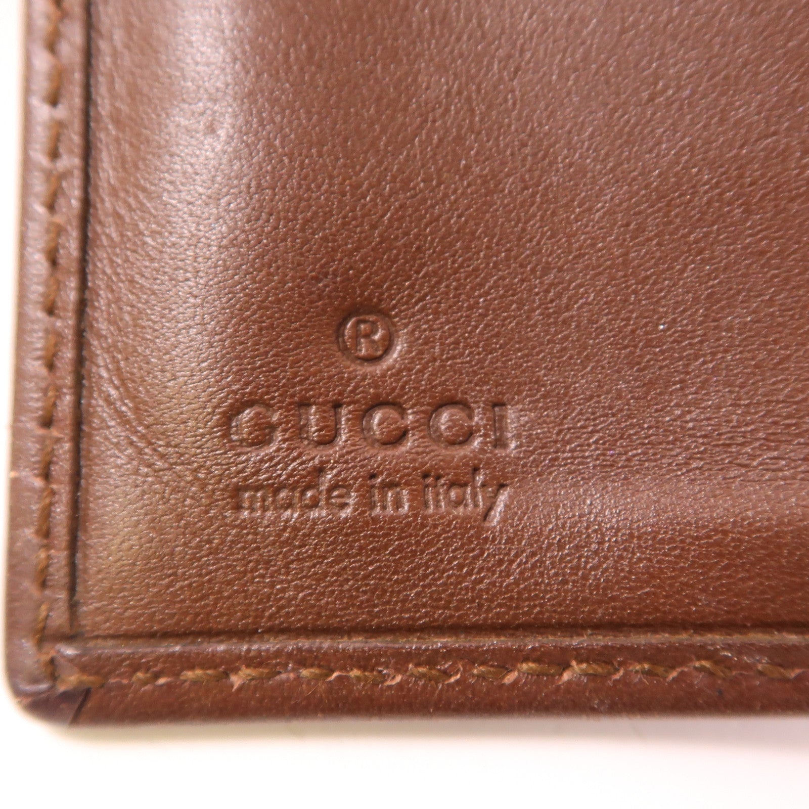 GUCCI 帆布Wallet銀扣錢包
