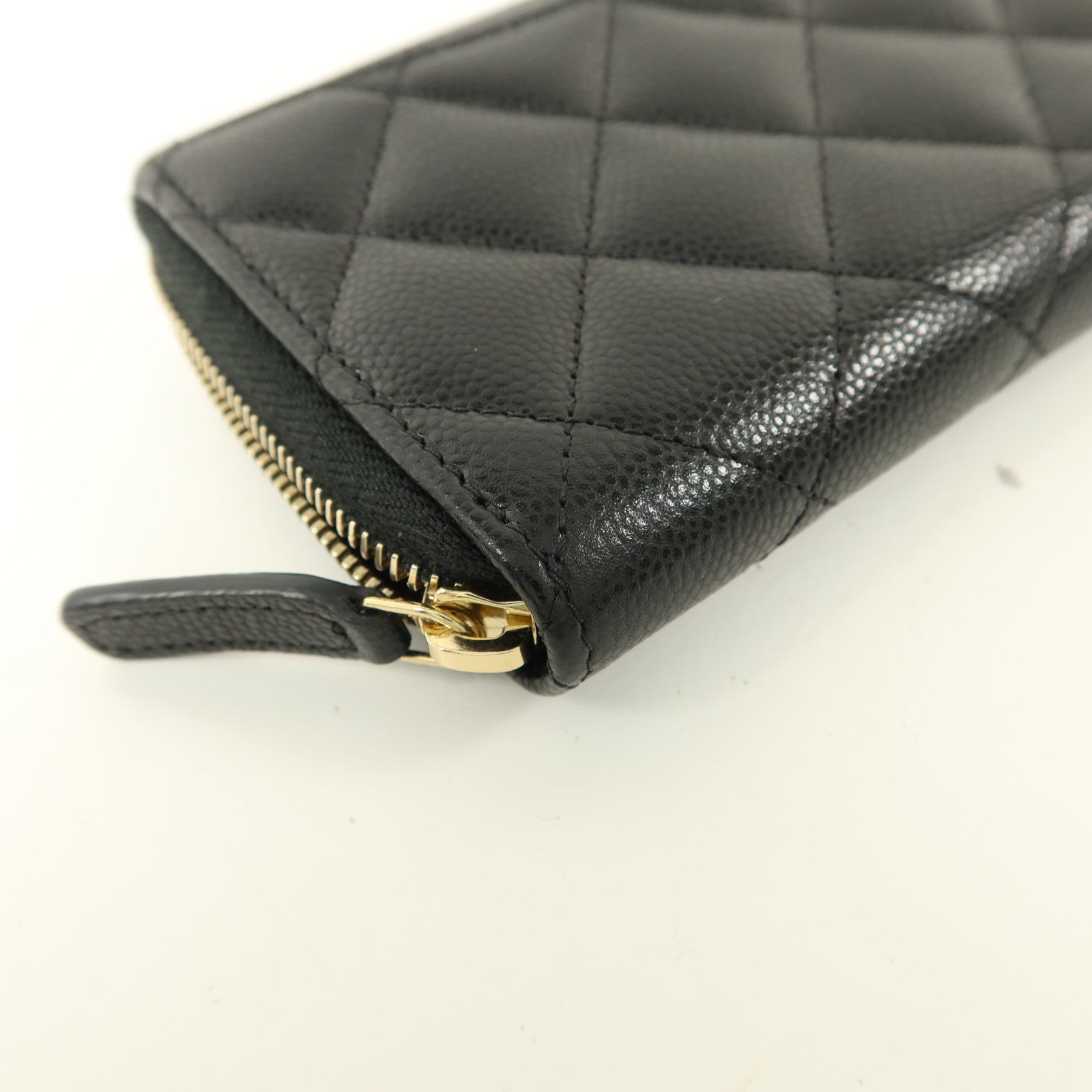 CHANEL 【激減優惠】牛皮皮革Zipper Wallet錢包