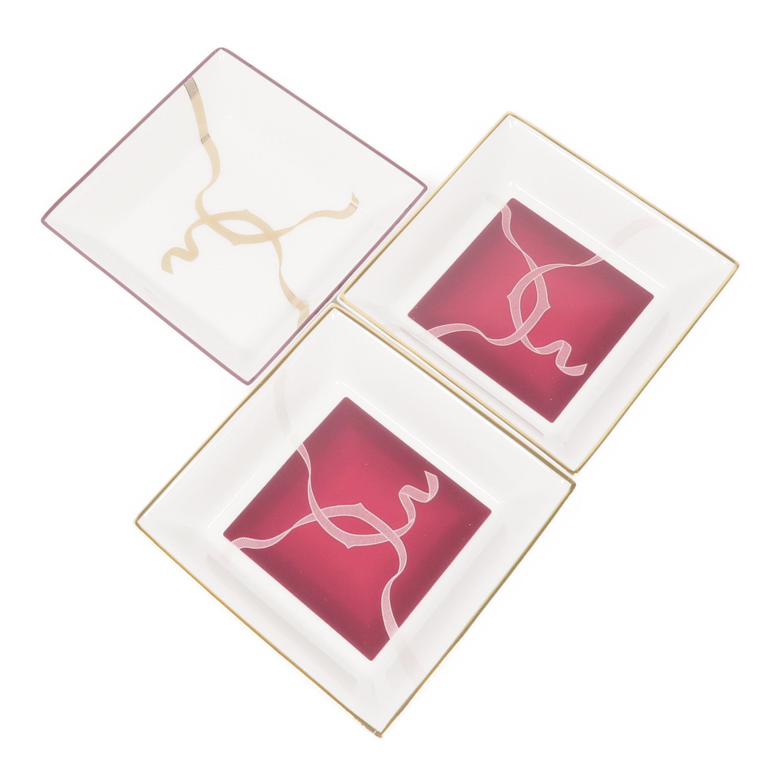 CARTIER 瓷Cartier Set of 3 Trays托盤