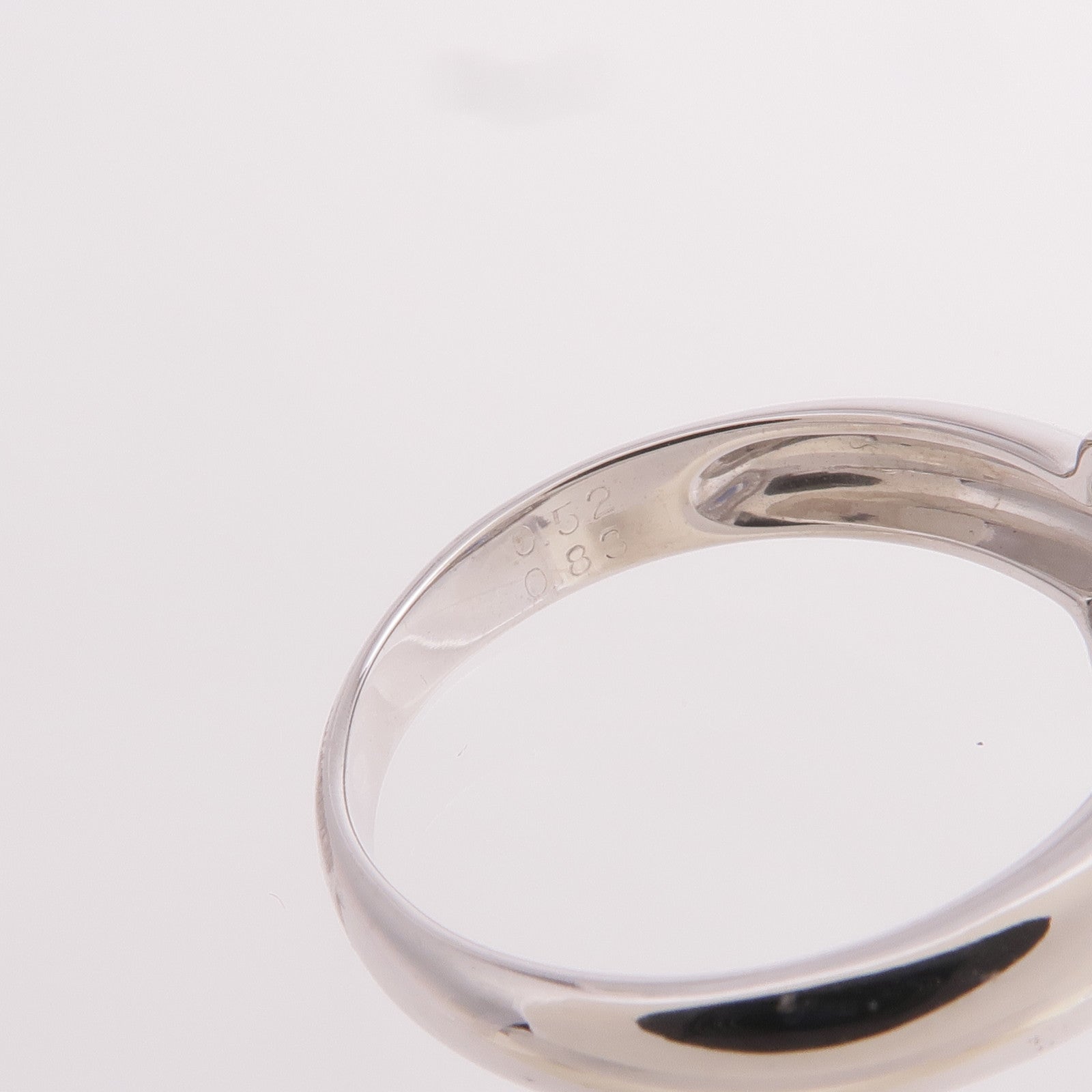 JEWELRY 【激減優惠】18K白金Sapphire Diamond Ring藍寶石/鑽石戒指US#6.5