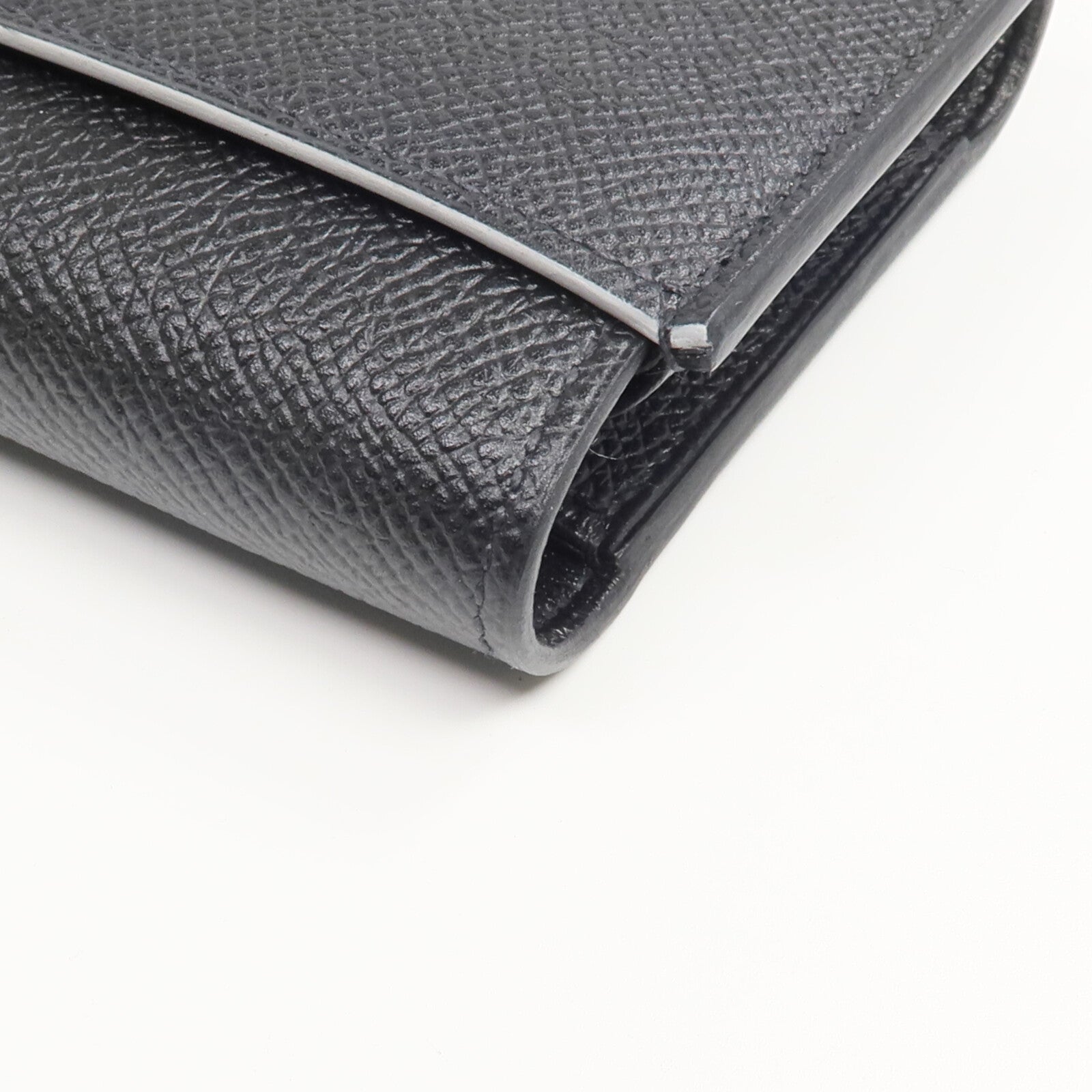 HERMES Epsom皮革Passant Long Wallet長錢包Noir