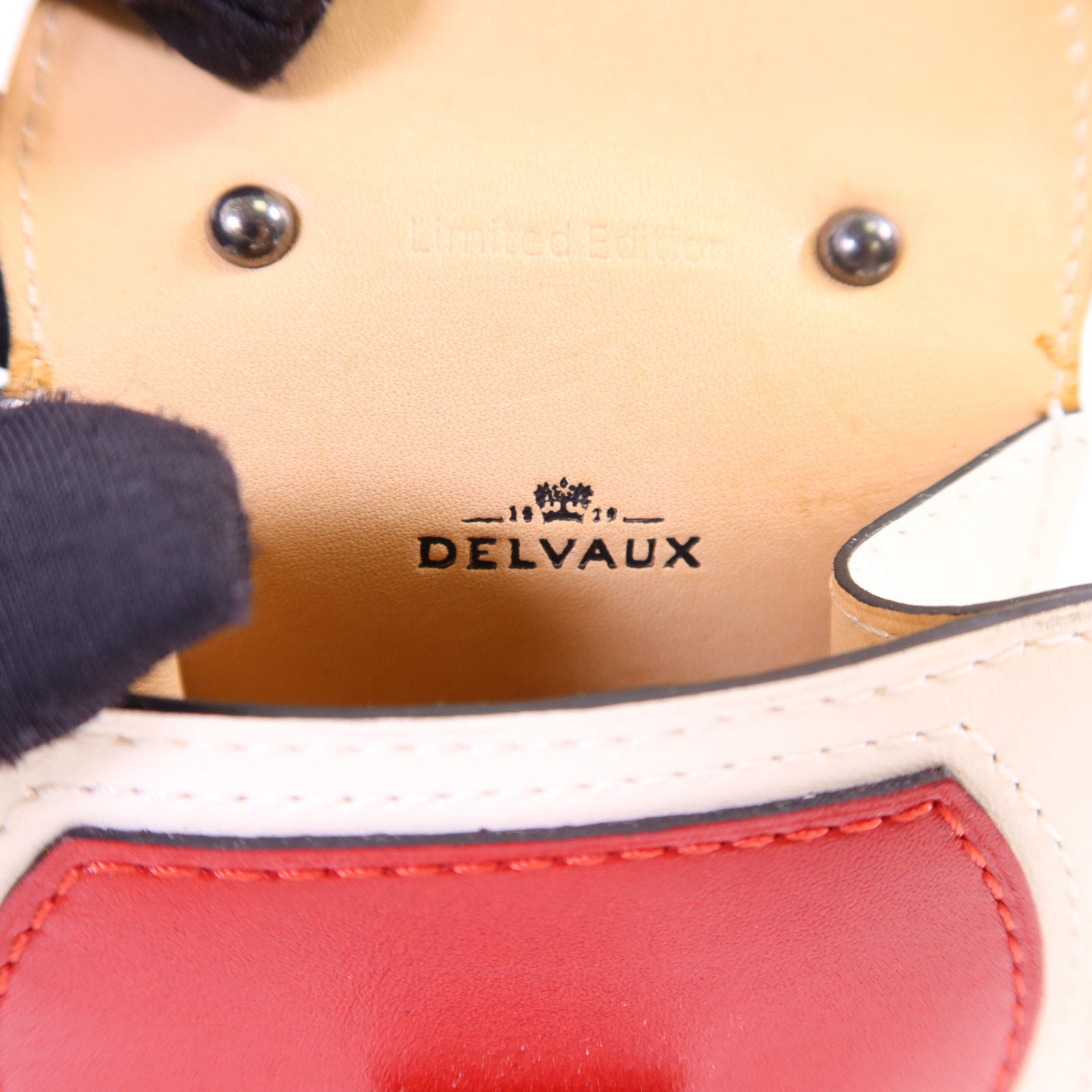 Delvaux 牛皮皮革Brillant Bag Charm掛飾
