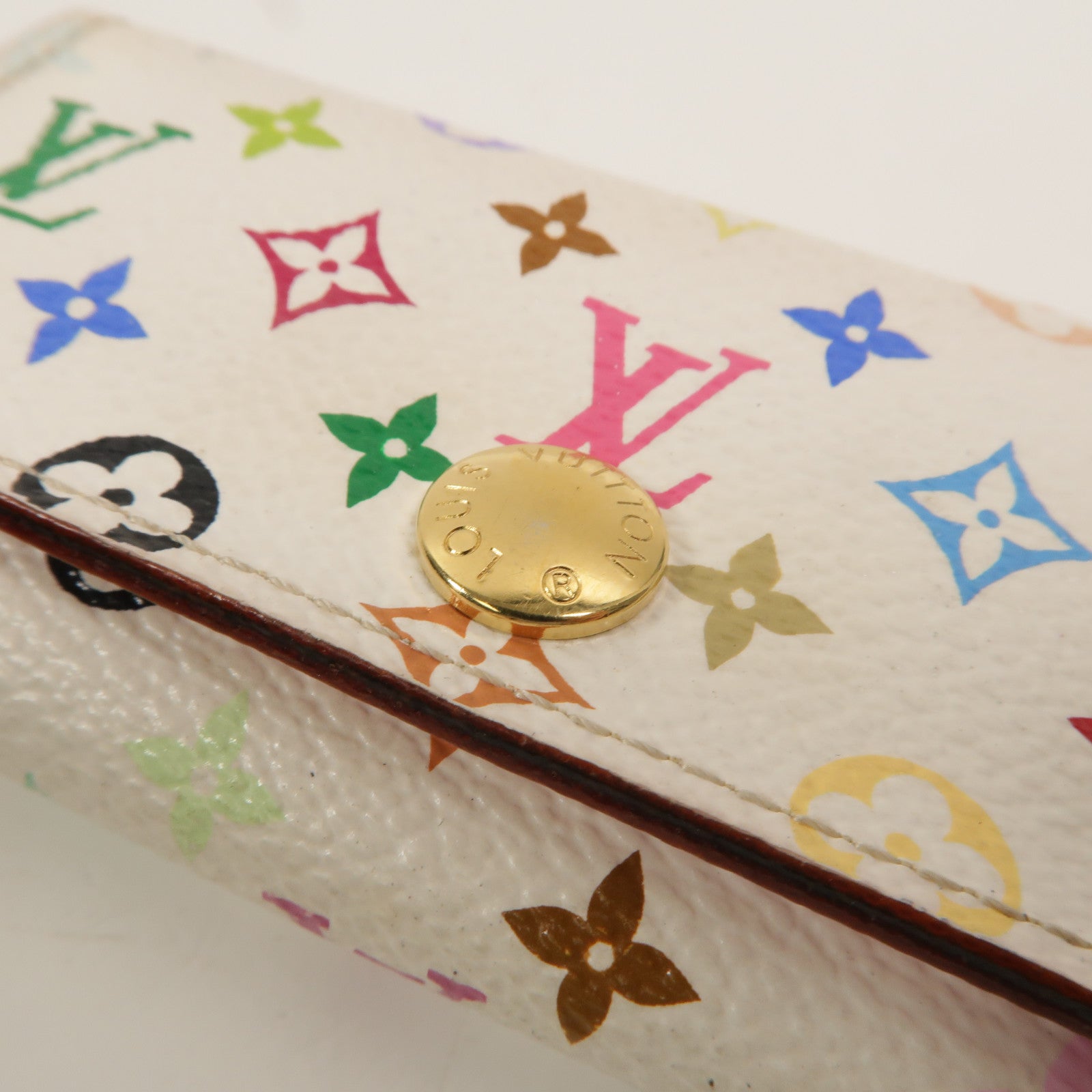 LOUIS VUITTON Monogram Multicolore Multicles 4 Key Holder鎖匙包