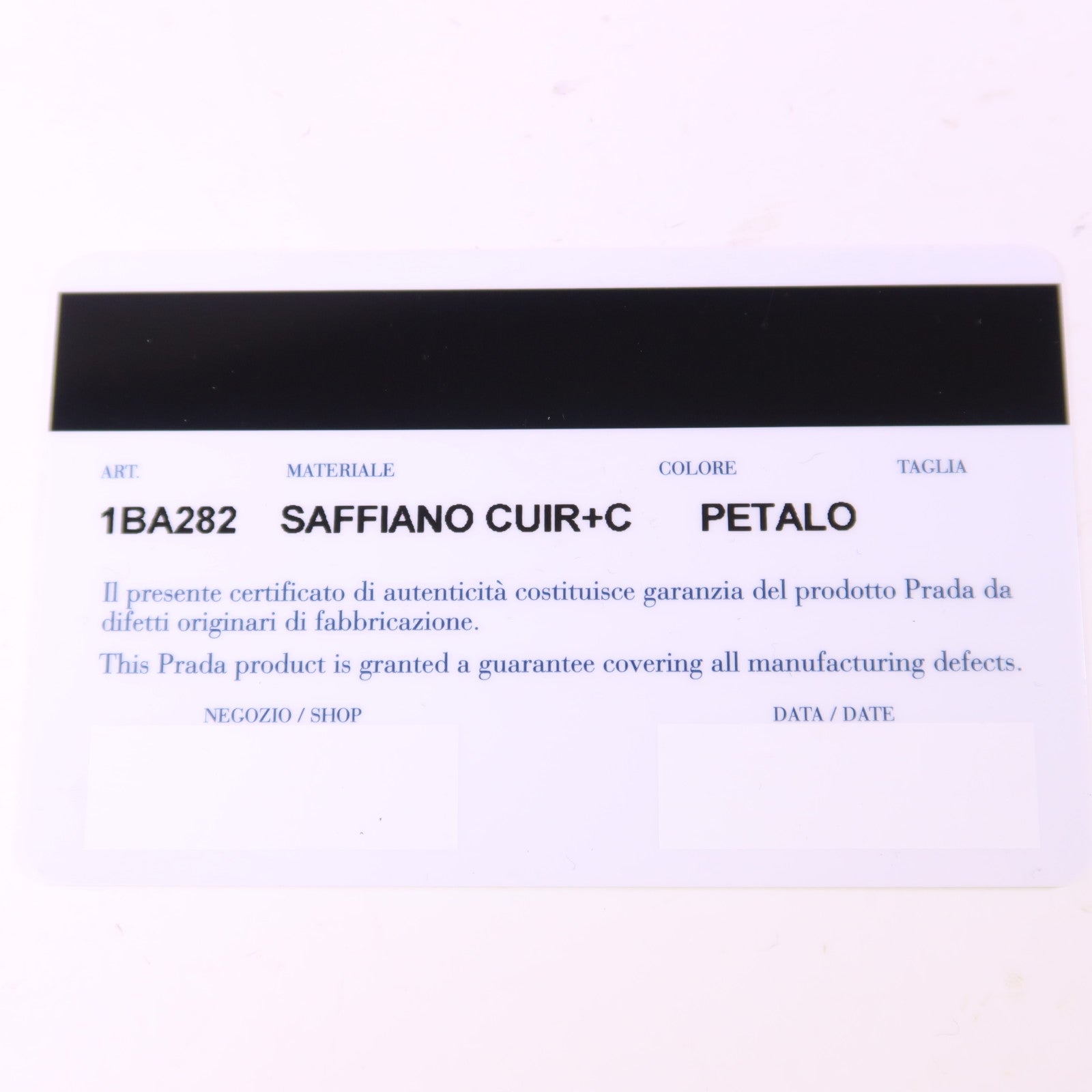 PRADA Saffiano皮革Matinee金扣手挽肩背兩用袋