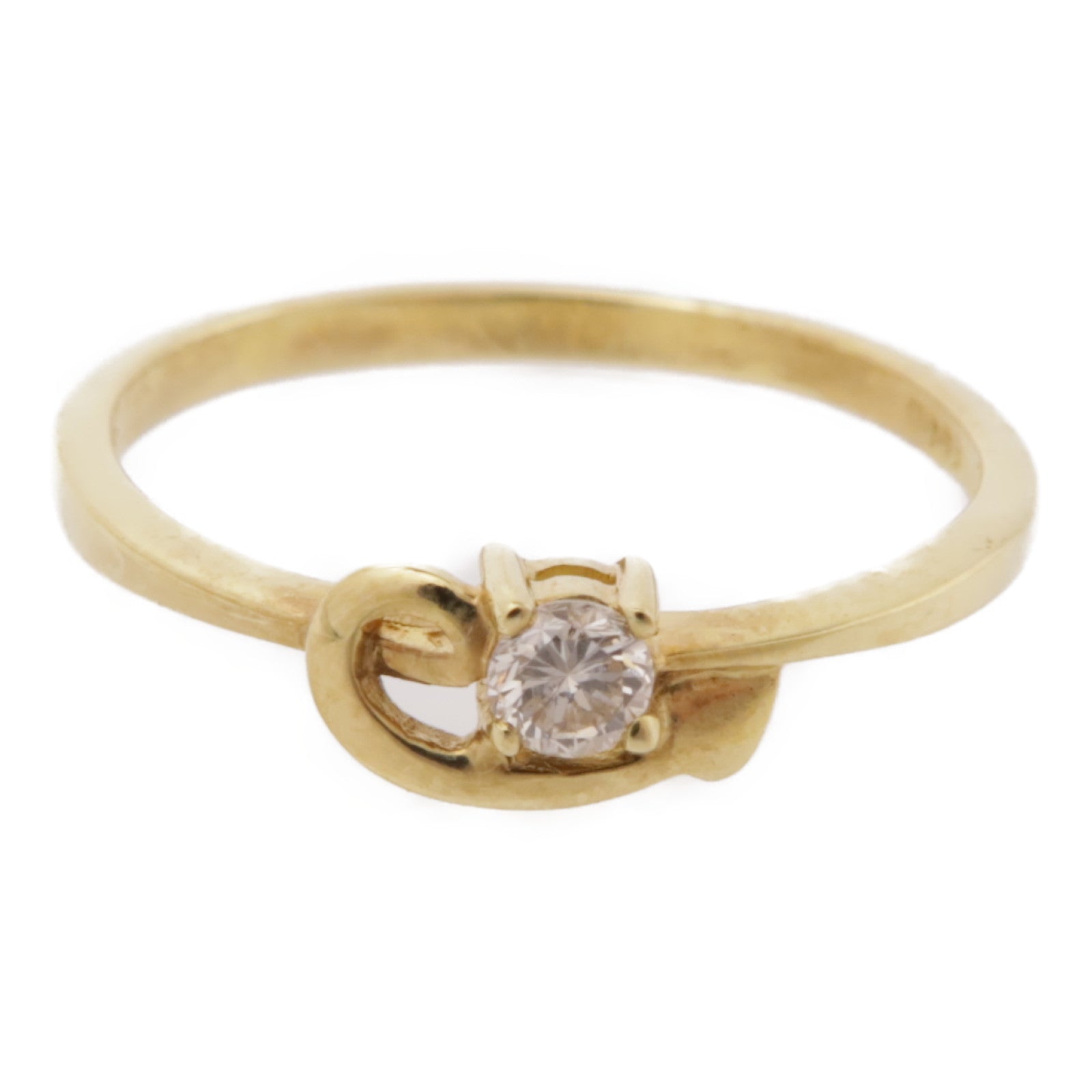 JEWELRY 18K黄金Diamond Ring鑽石戒指US#6.5