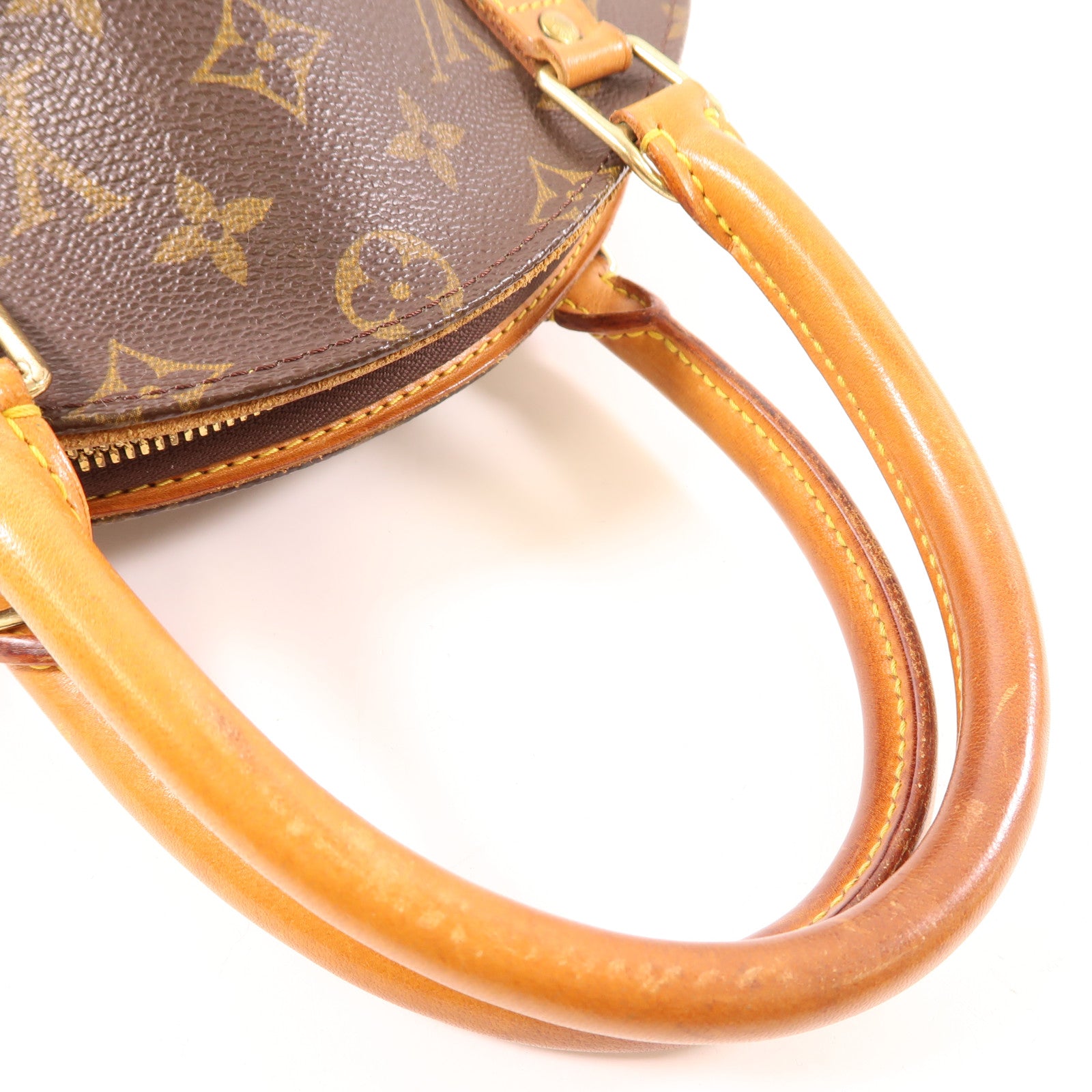 LOUIS VUITTON Monogram Ellipse PM金扣手挽袋