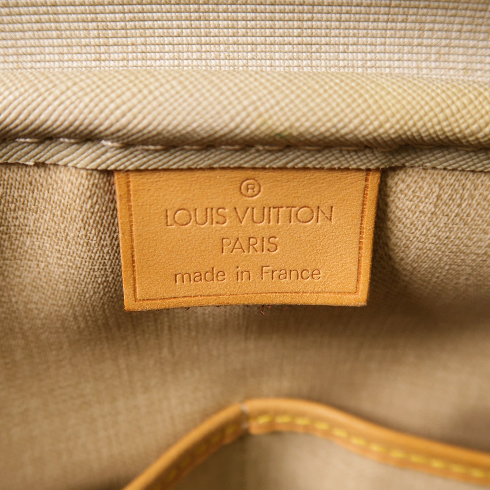 LOUIS VUITTON LV GHW Deauville Handbag M47270 Monogram Brown