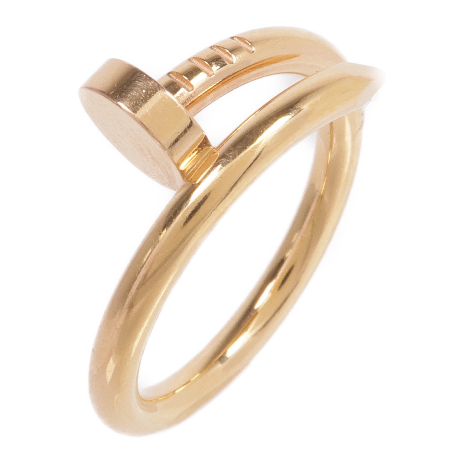 CARTIER 18K玫瑰金Juste un Clou戒指Cartier#58/US#8.25