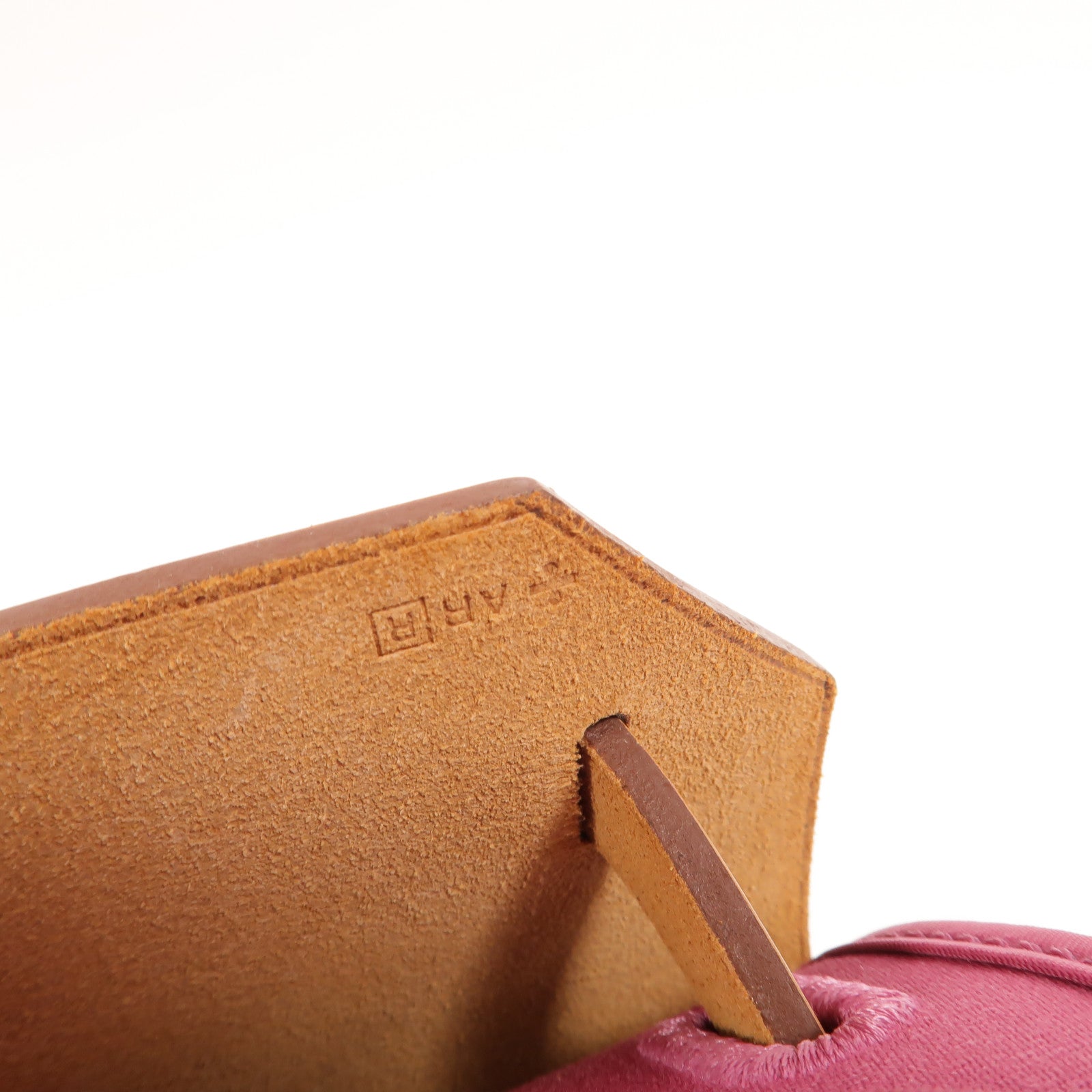 HERMES 帆布Herbag PM手挽肩背兩用袋Fuchsia