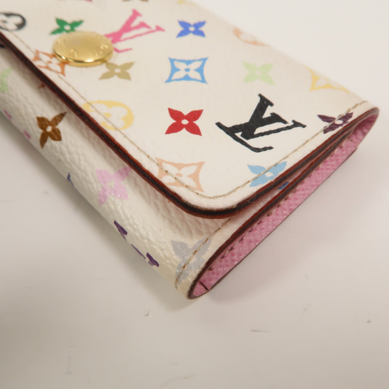 LOUIS VUITTON Monogram Multicolore Multicles 4 Key Holder鎖匙包