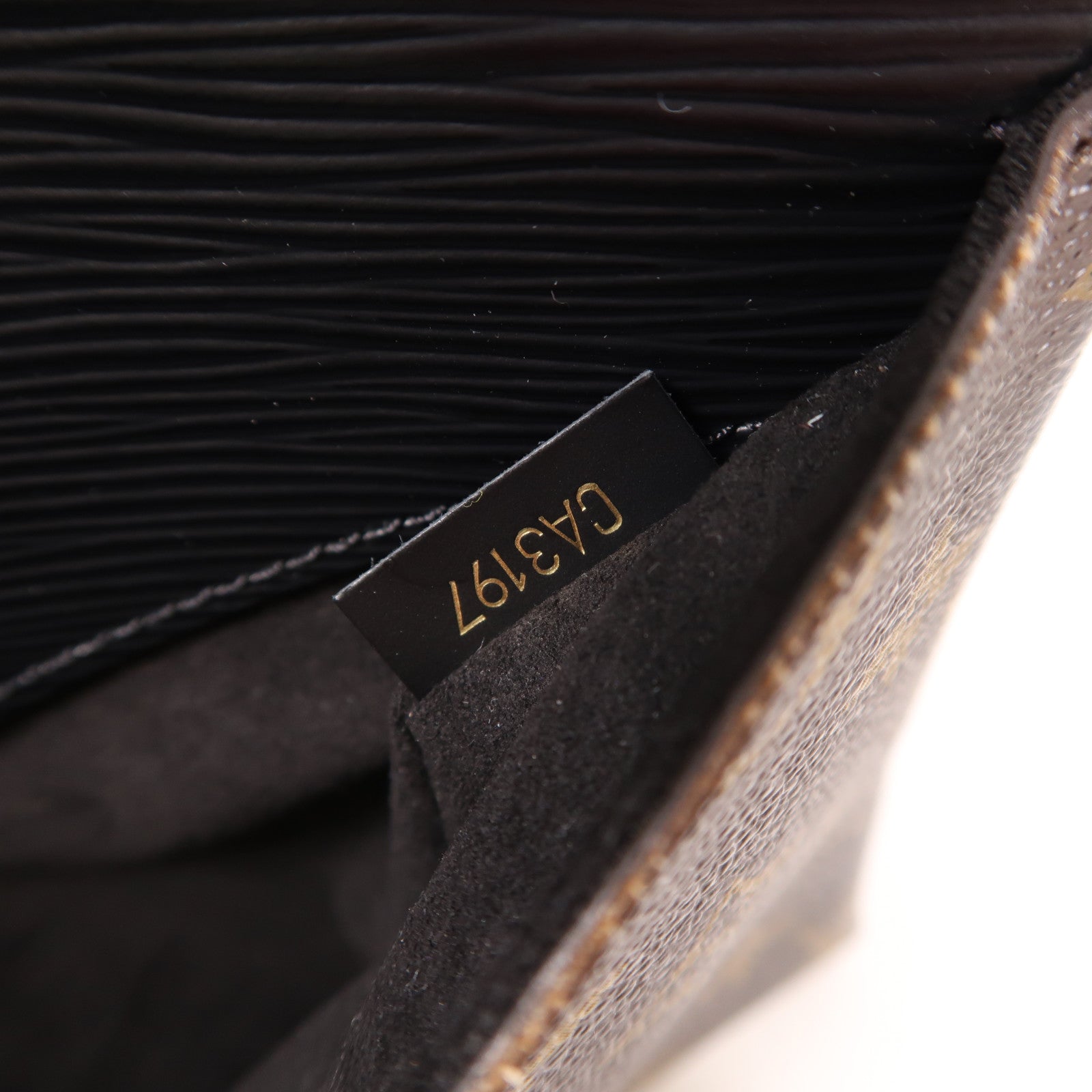 LOUIS VUITTON Monogram/Epi Saint Michel金扣肩背袋