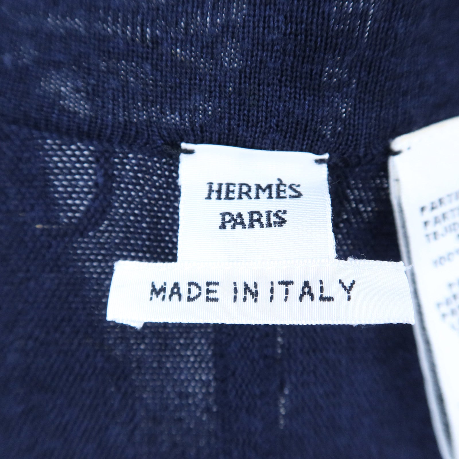 HERMES Silk Twillaine Mars A Jouets Long Cardigan上衣