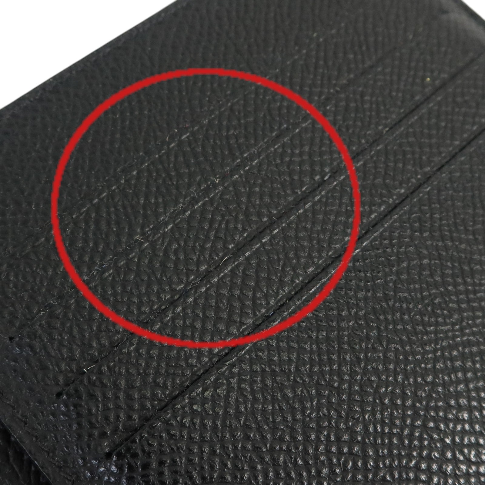 HERMES Epsom皮革Citizen Twill Compact Wallet錢包Noir