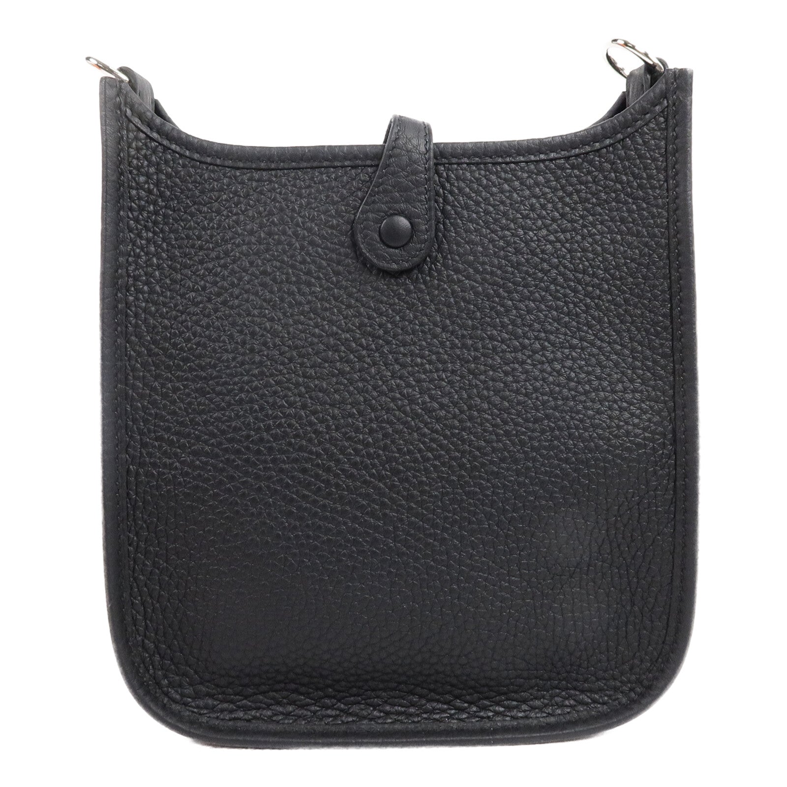 HERMES Clemence皮革Evelyne TPM肩背袋Noir