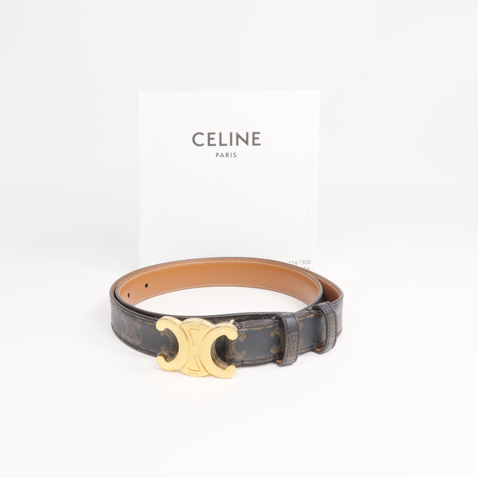 CELINE 塗層帆布Belt腰帶