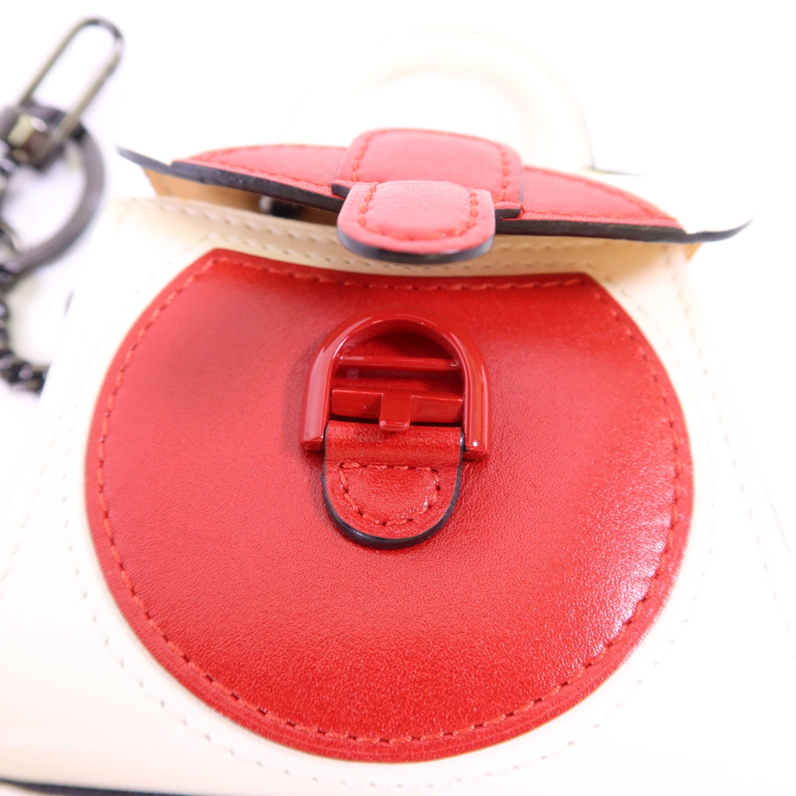 Delvaux 牛皮皮革Brillant Bag Charm掛飾