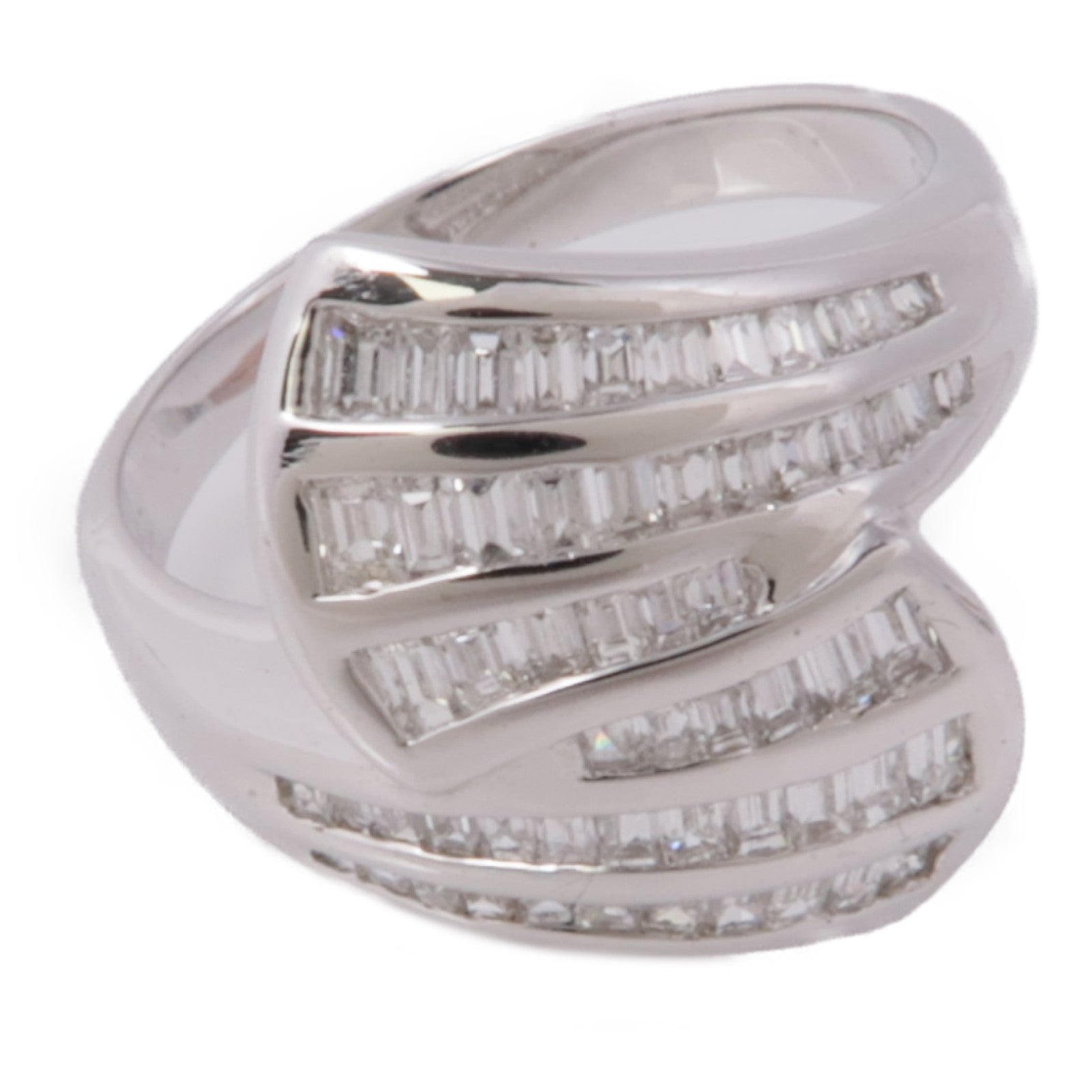 JEWELRY 18K白金Diamond Ring鑽石戒指US#5.75