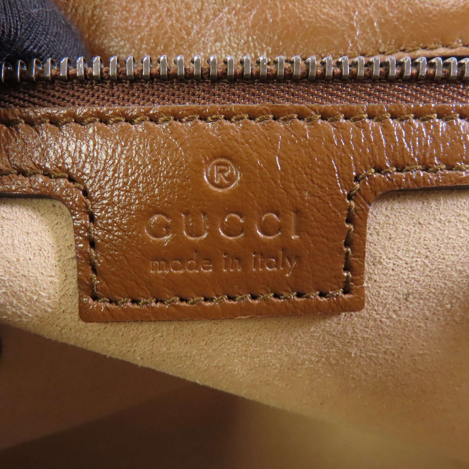 GUCCI 【激減優惠】牛皮皮革GG Marmont金扣鏈帶肩背袋啡色