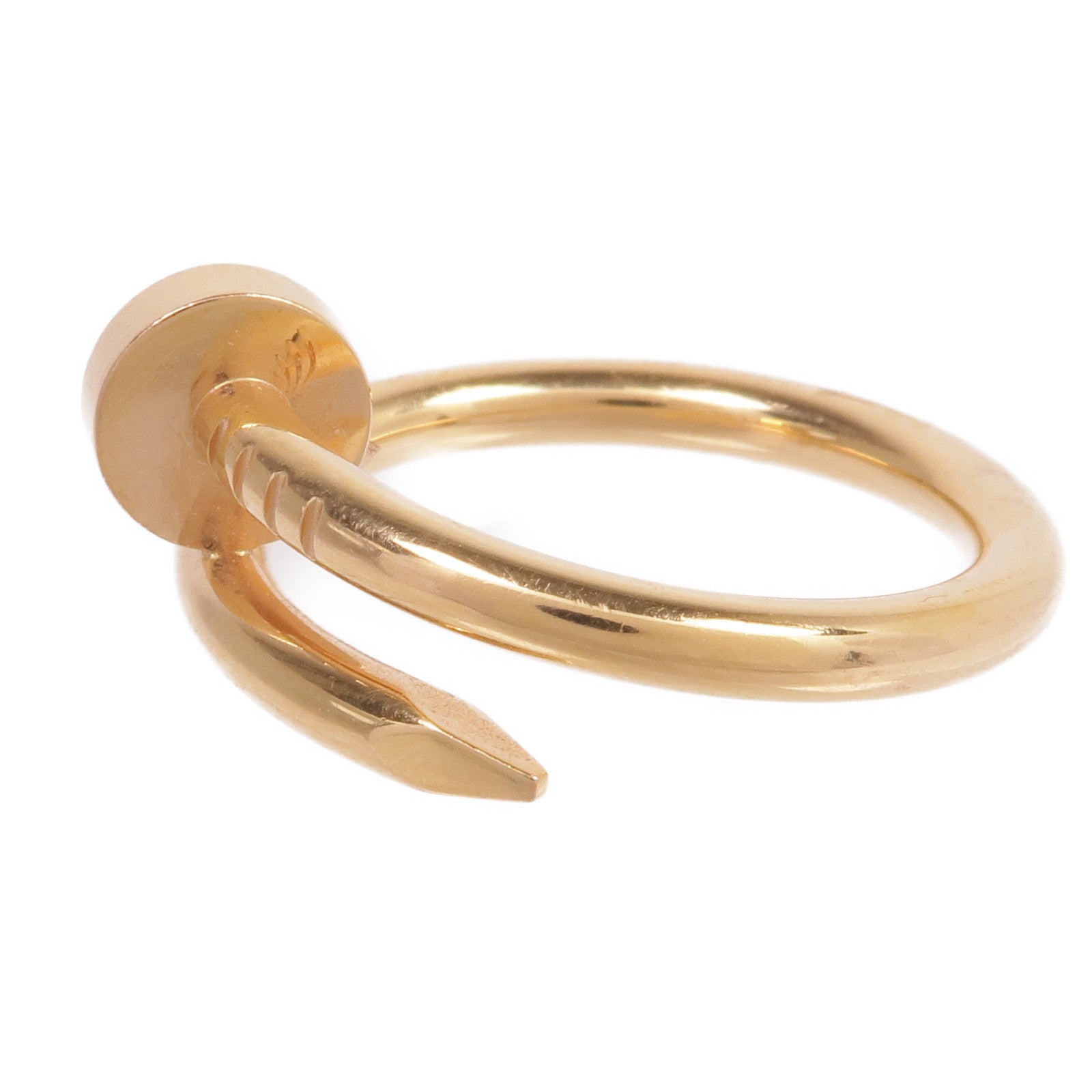 CARTIER 18K玫瑰金Juste un Clou戒指Cartier#58/US#8.25