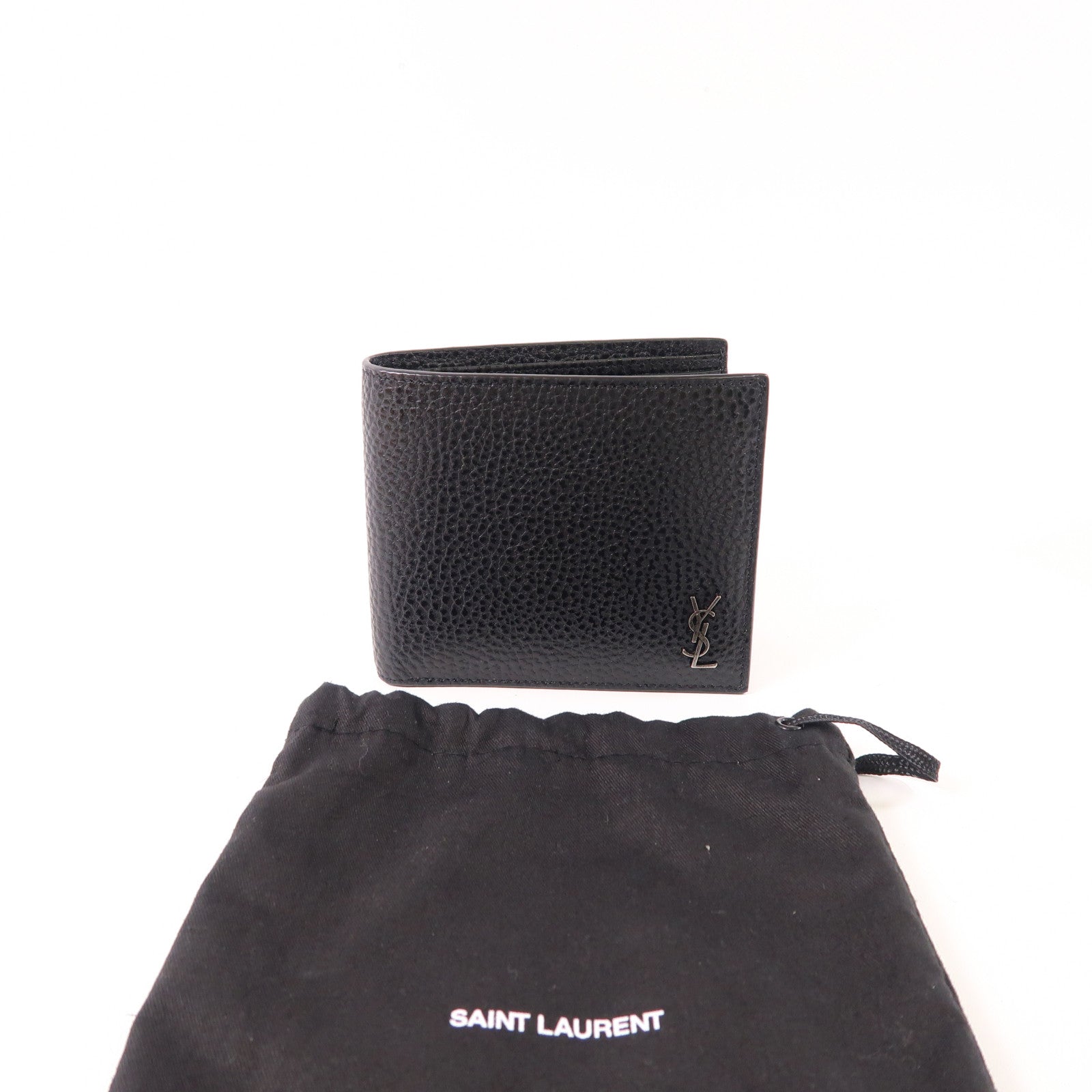 SAINT LAURENT 【激減優惠】牛皮皮革Wallet錢包