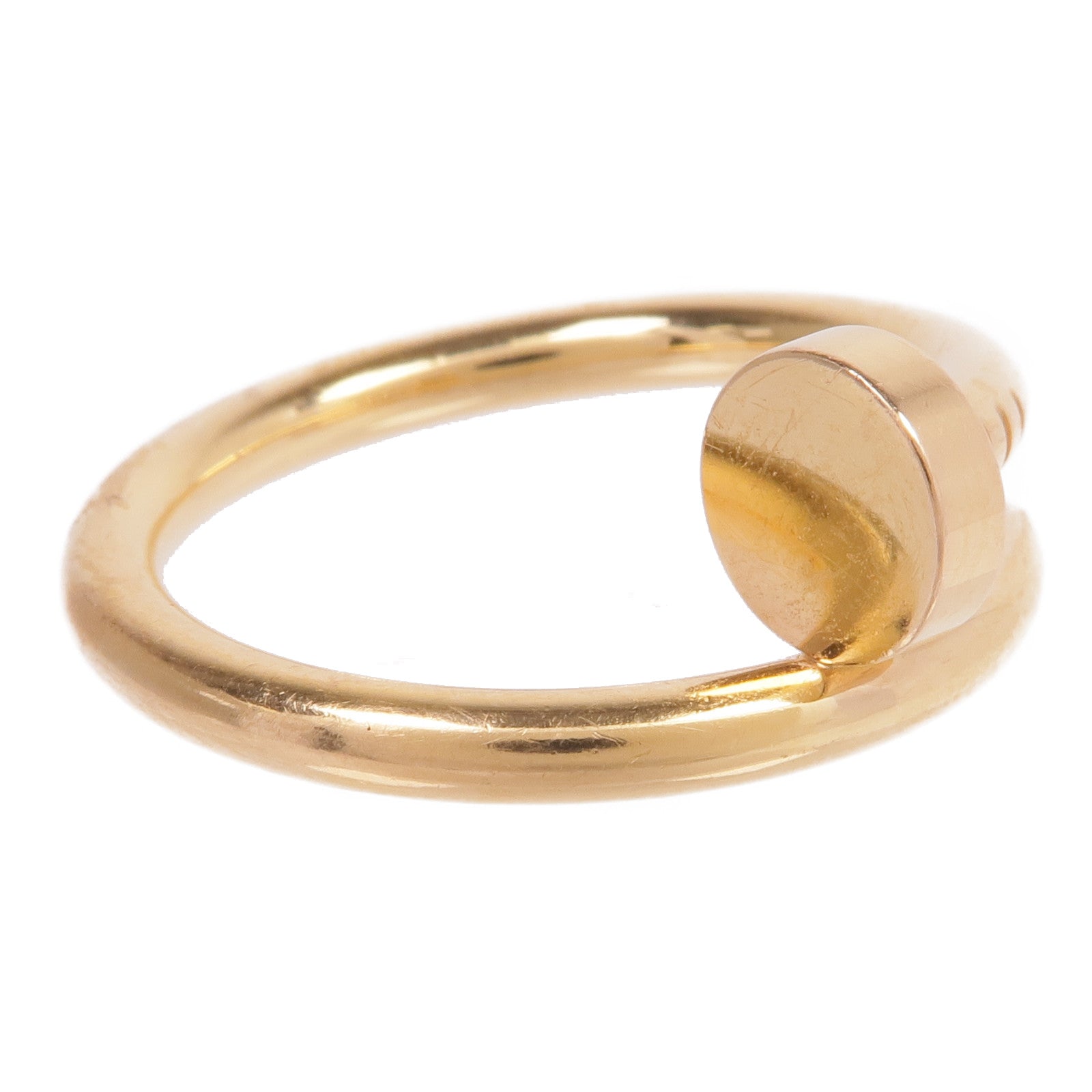 CARTIER 18K玫瑰金Juste un Clou戒指Cartier#58/US#8.25