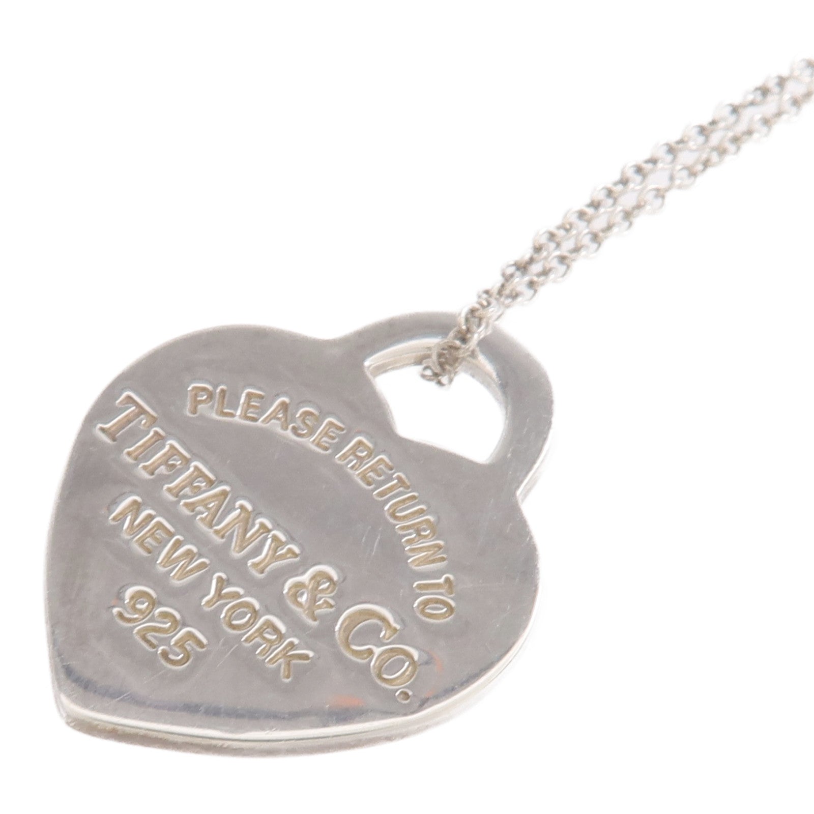 TIFFANY＆CO 925純銀Return To Tiffany項鍊