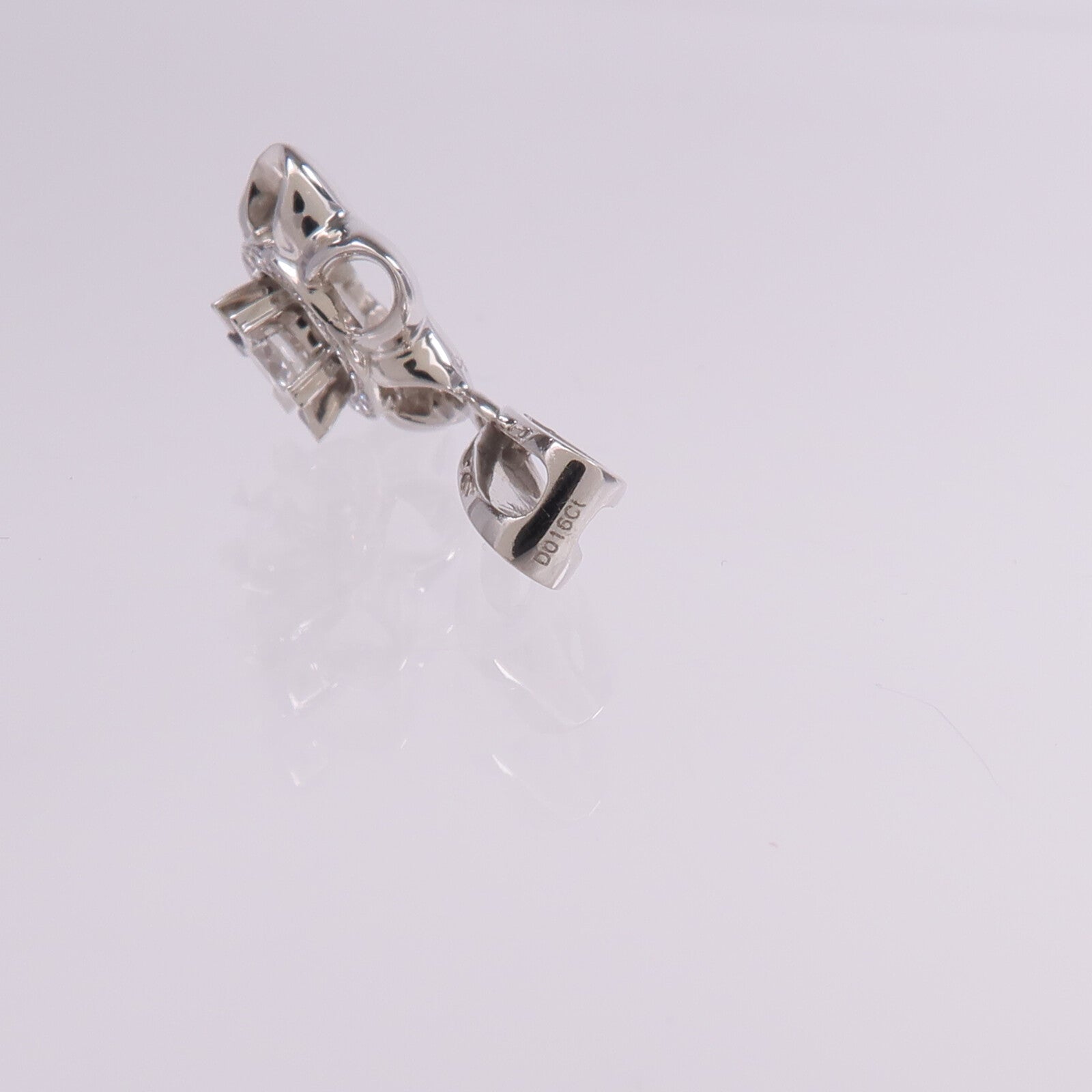 JEWELRY 【激減優惠】18K白金Diamond Pendant Top鑽石吊墜
