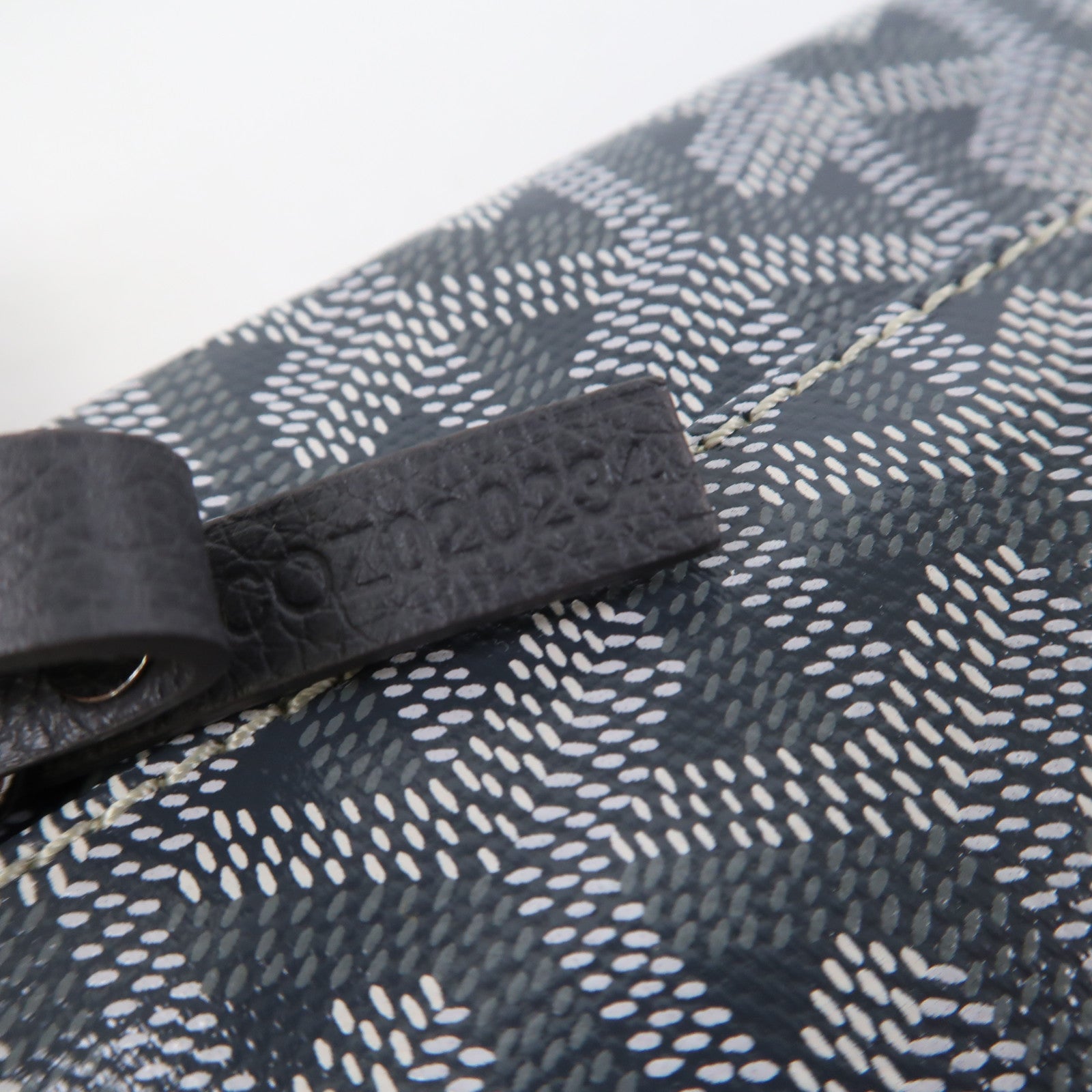 GOYARD 塗層帆布Tote Bag銀扣手挽袋灰色