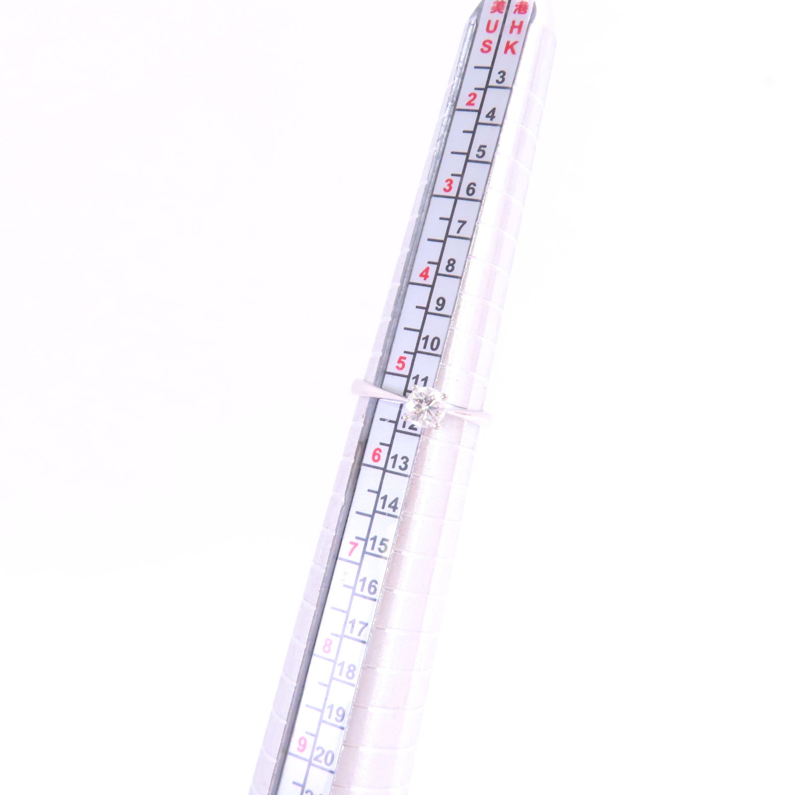 JEWELRY 18K白金/鑽石Diamond Ring戒指US#5.25