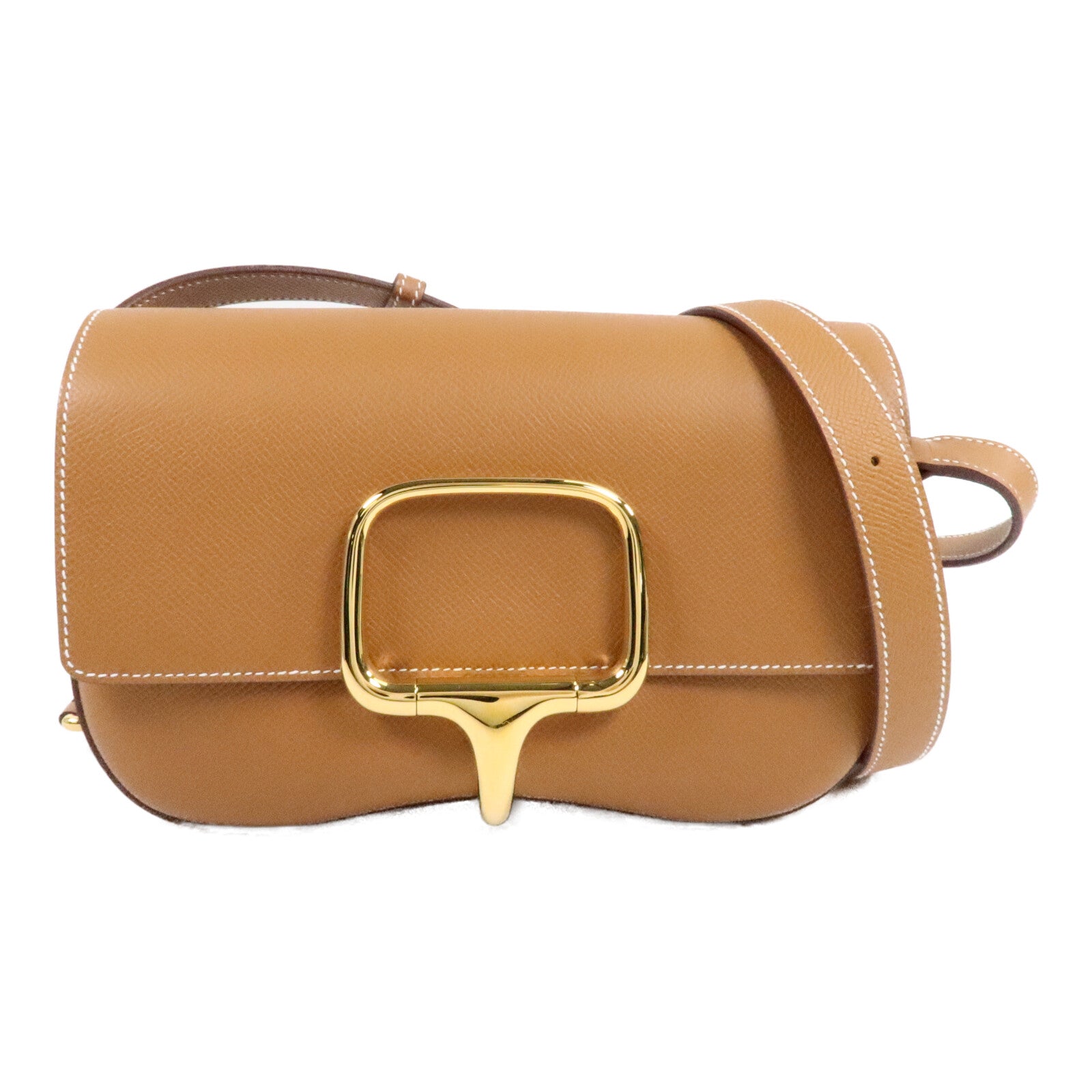 HERMES Epsom皮革Della Cavalleria Elan肩背袋