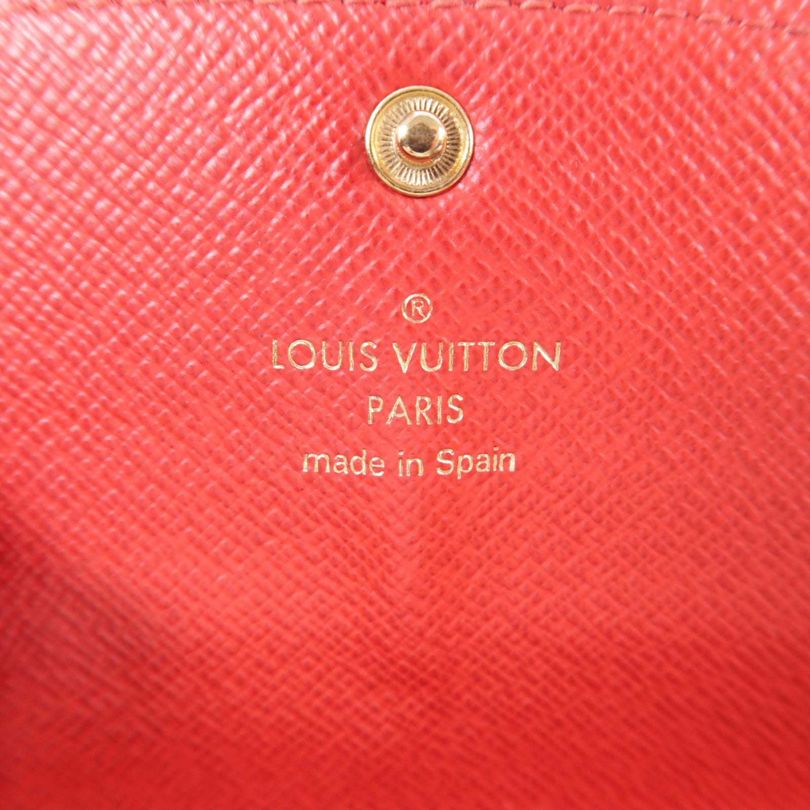 LOUIS VUITTON LV GHW Portefeuille Emilie Long Wallet N63544 Damier Brown