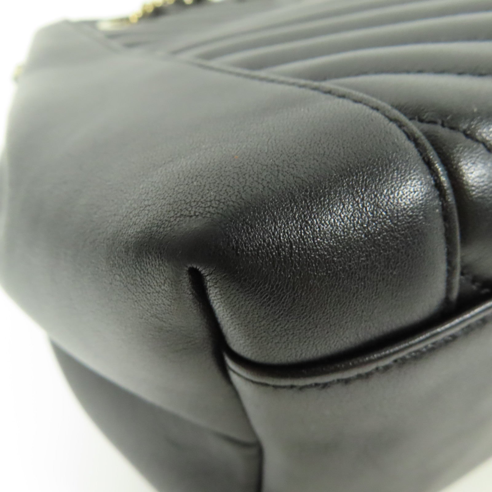 CHANEL 牛皮皮革Drawstring Bucket金扣肩背袋