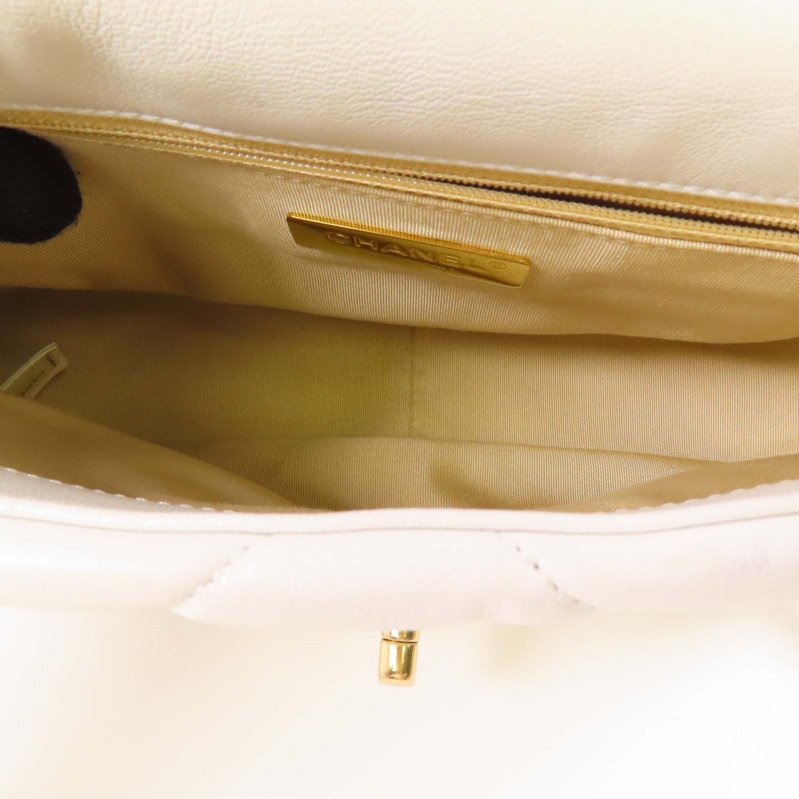 CHANEL 羊皮皮革Chanel 19鏈帶手挽肩背兩用袋