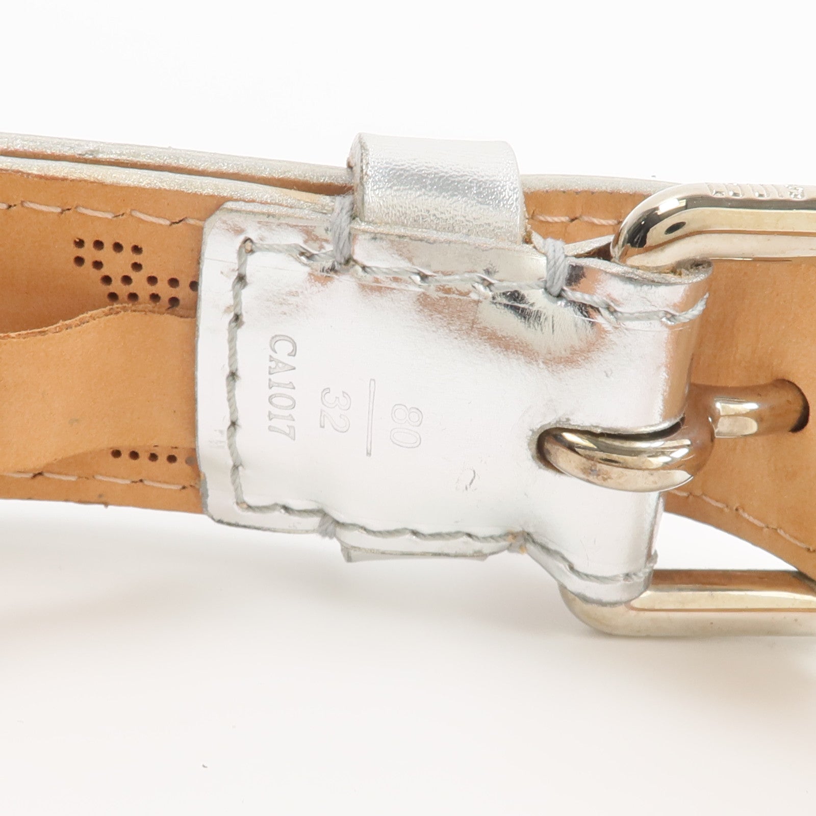 LOUIS VUITTON Mahina Mahina Belt 80cm皮帶