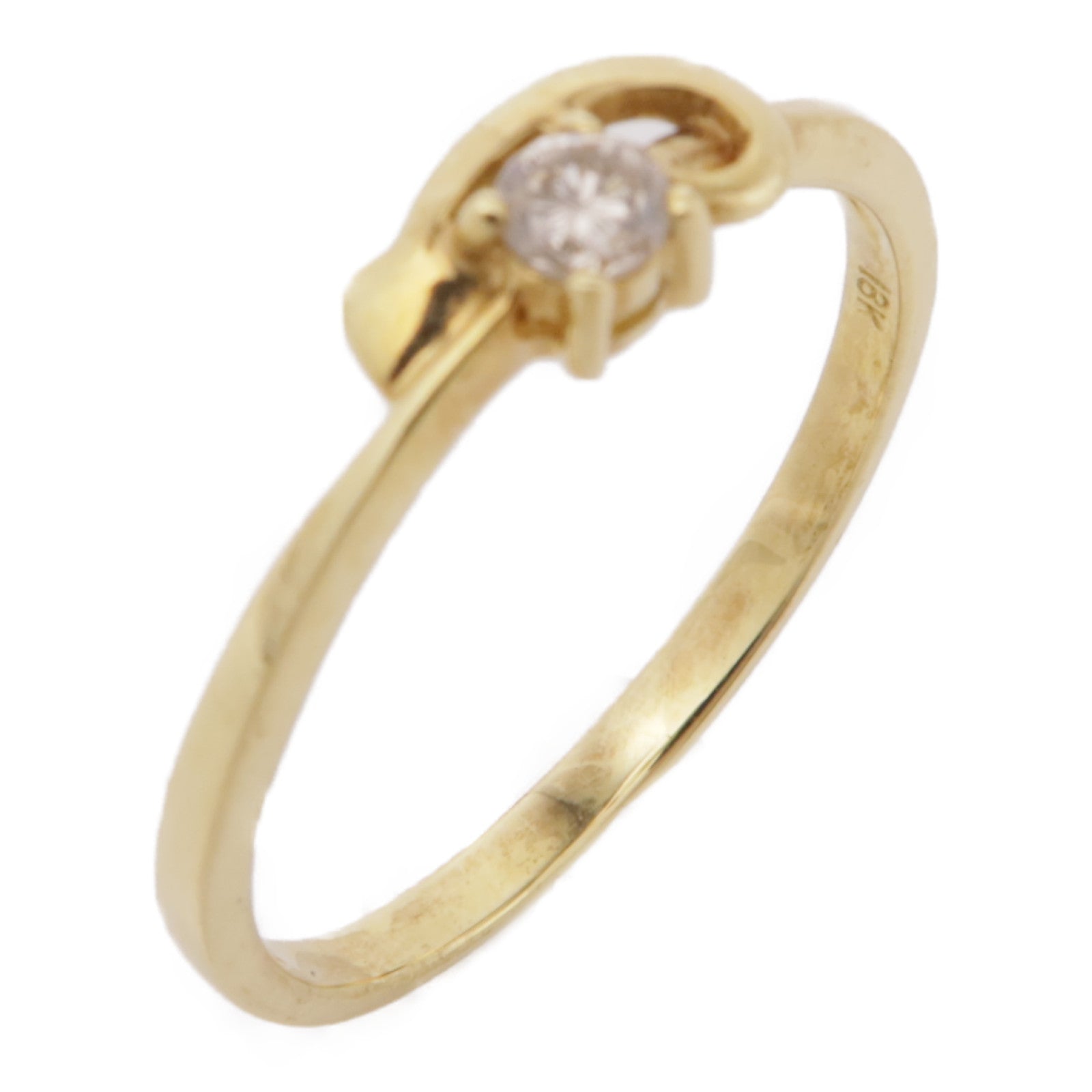 JEWELRY 18K黄金Diamond Ring鑽石戒指US#6.5