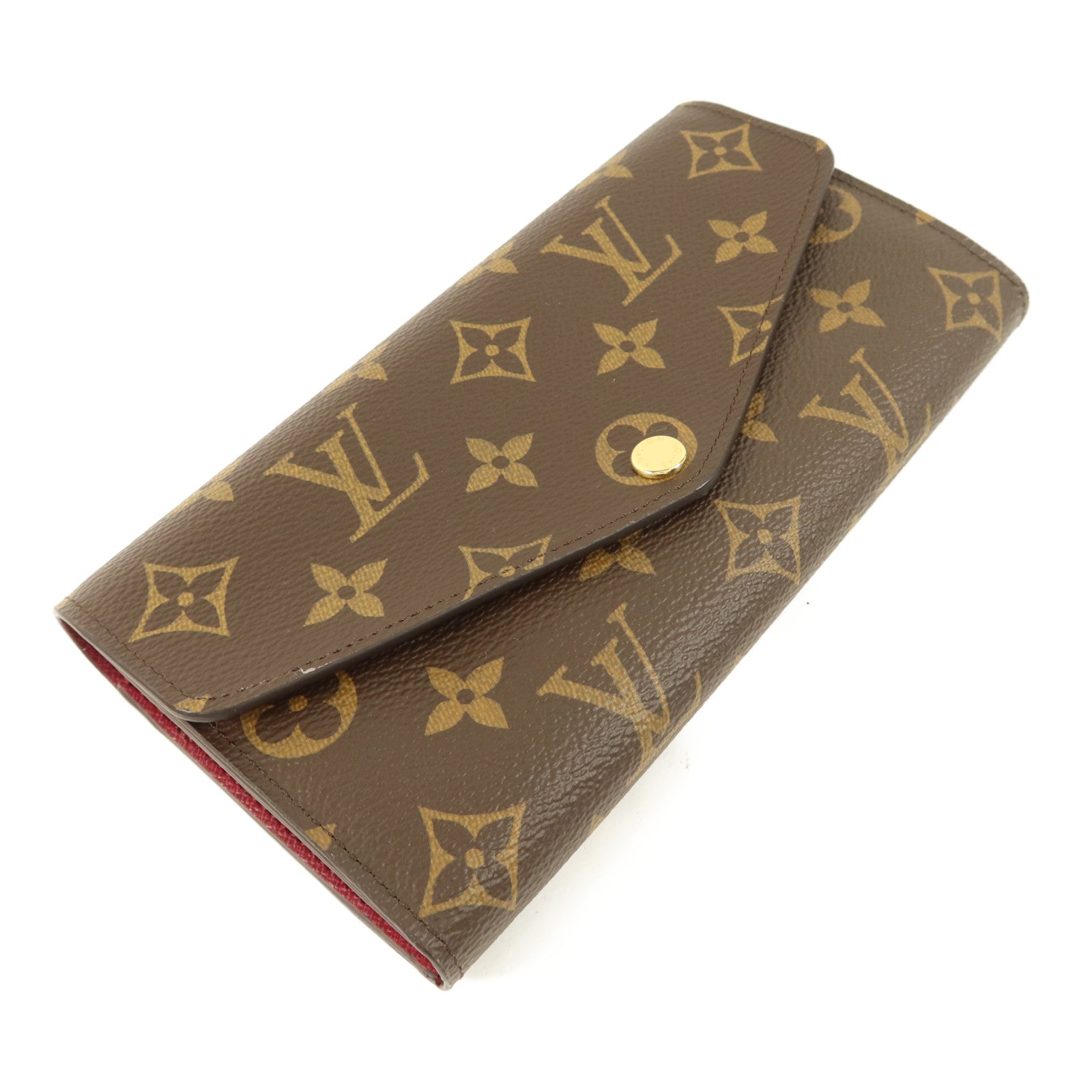 LOUIS VUITTON Monogram Sarah Wallet長錢包