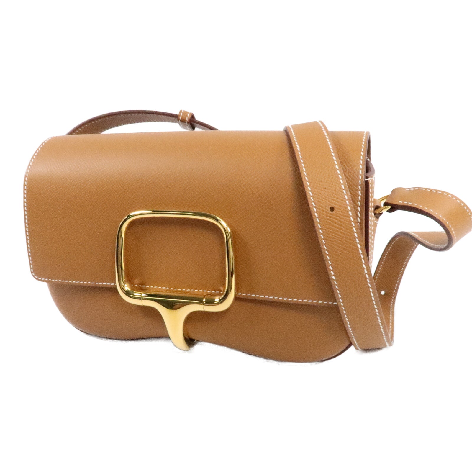 HERMES Epsom皮革Della Cavalleria Elan肩背袋