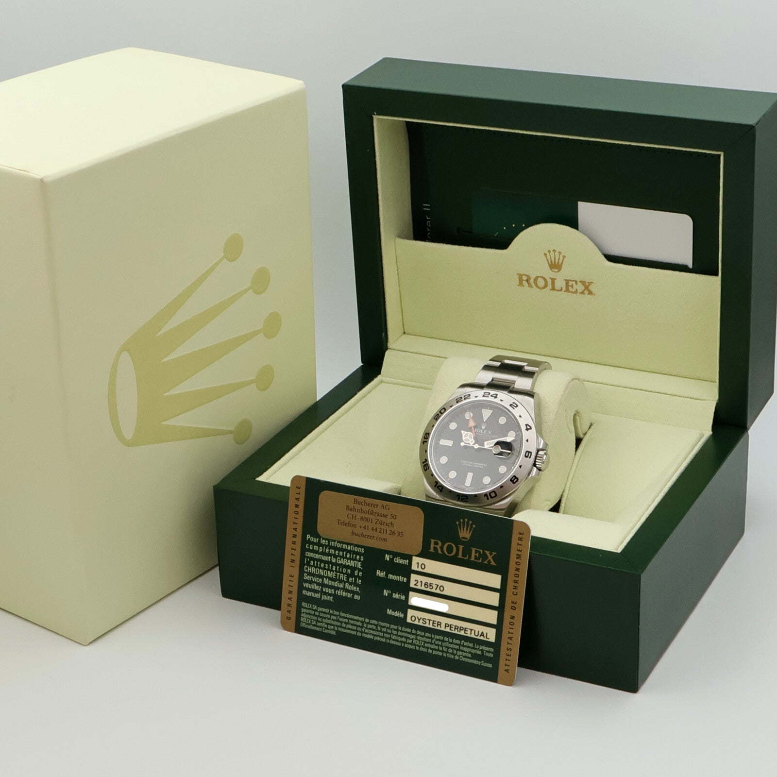 ROLEX ExplorerⅡ 216570