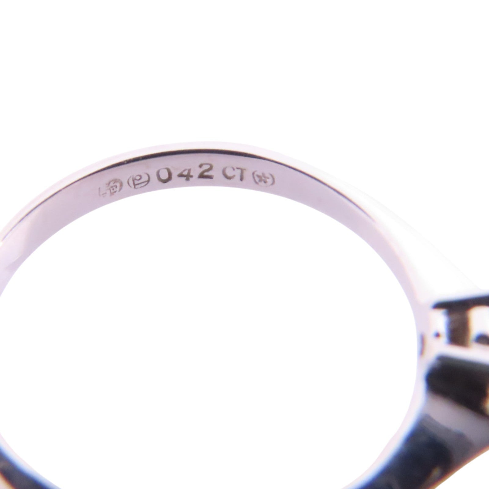 JEWELRY 【激減優惠】18K白金/鑽石Diamond Ring戒指US#5.25