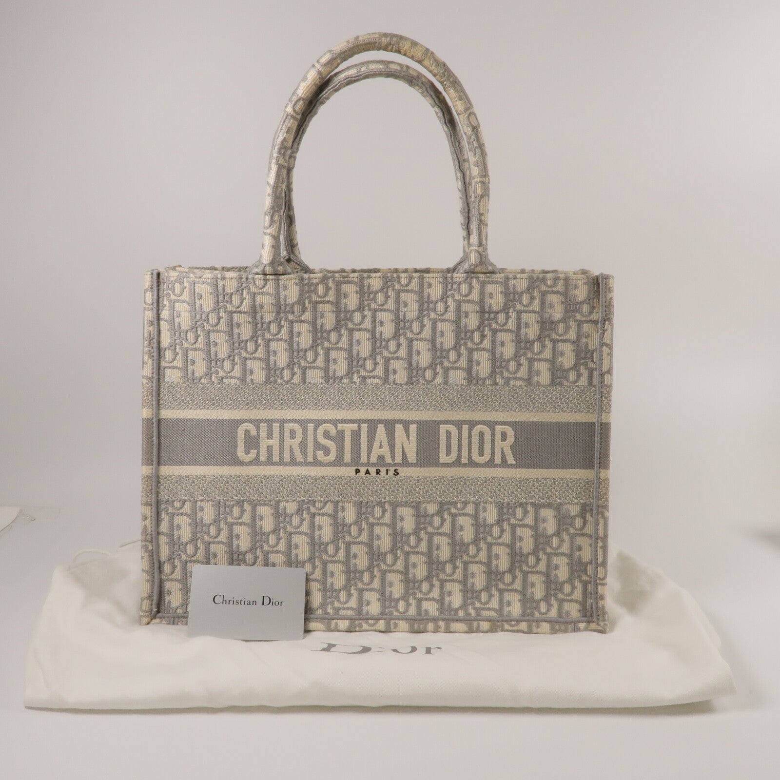 Dior 帆布Book Tote Medium手挽袋