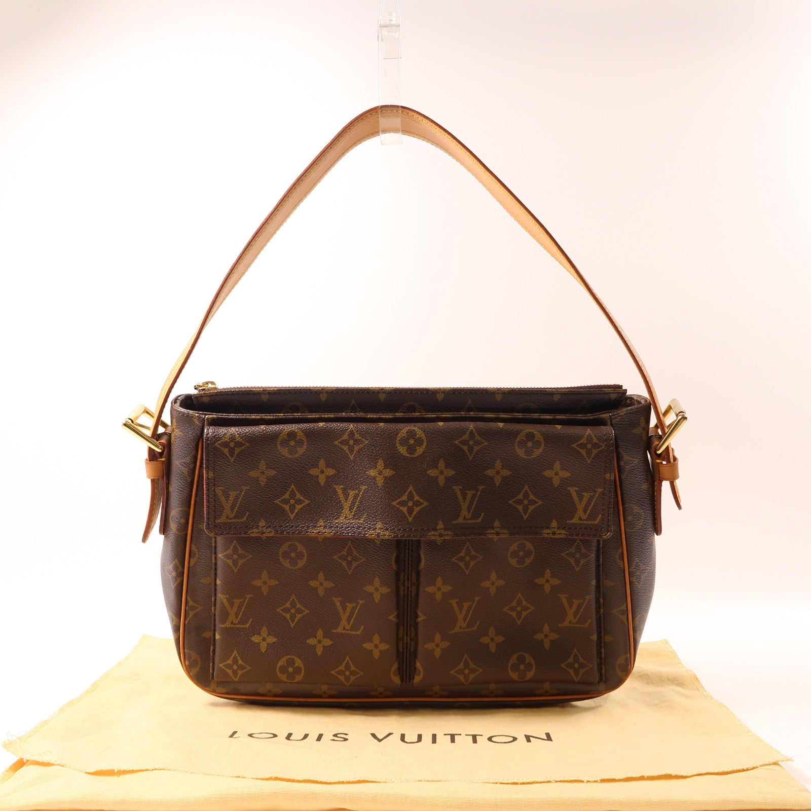 LOUIS VUITTON Monogram Viva Cite GM金扣肩背袋啡色 21 results are available, use up and down arrow keys to navigate.