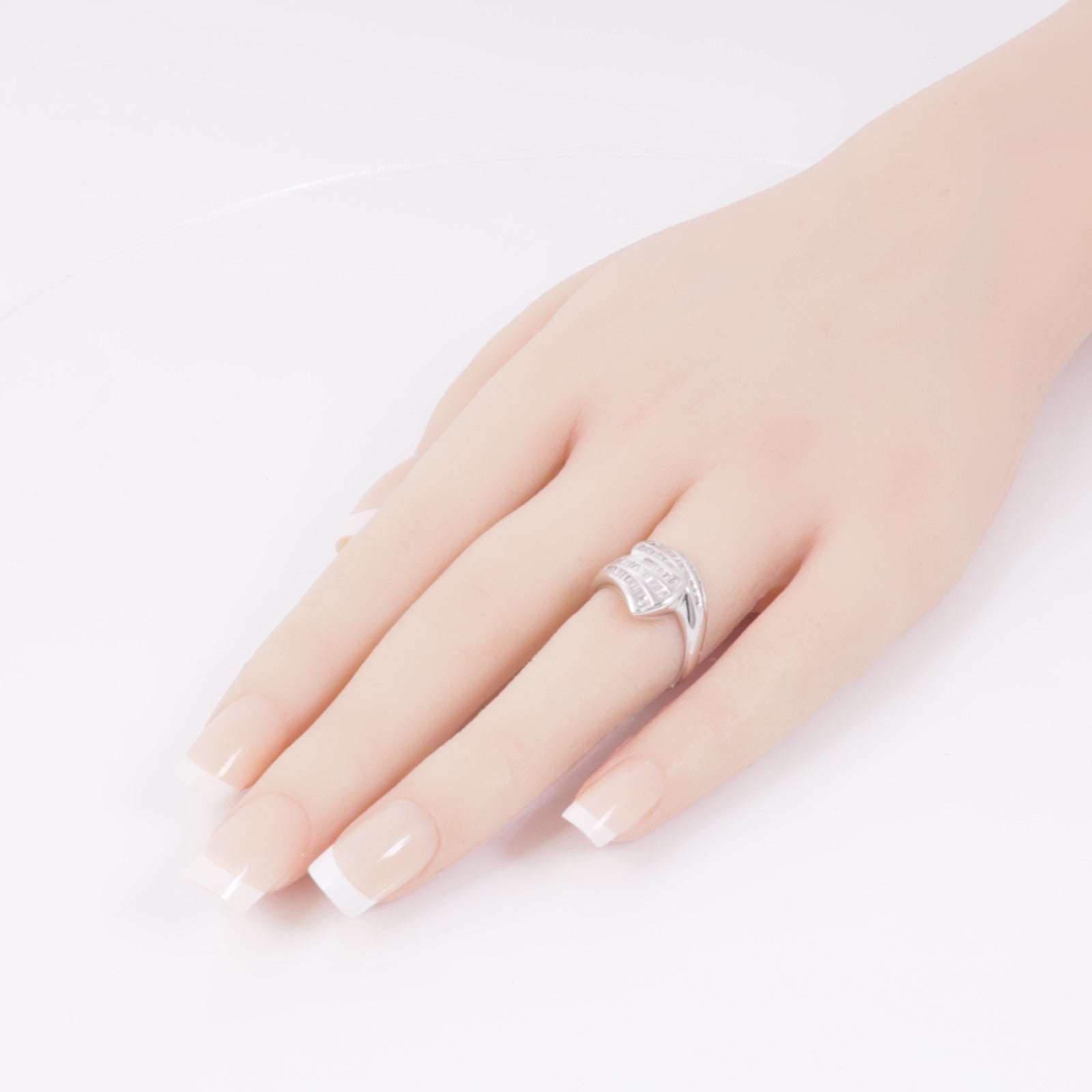 JEWELRY 18K白金Diamond Ring鑽石戒指US#5.75