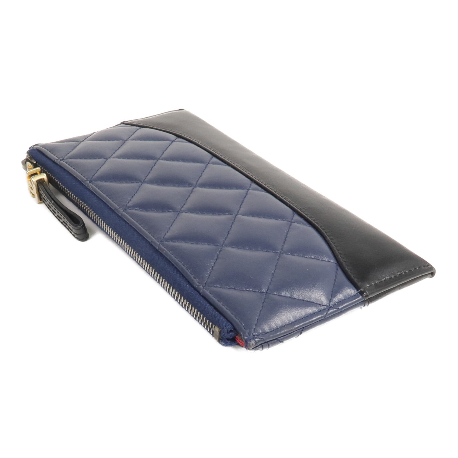 CHANEL 牛皮皮革Gabrielle Long Wallet長錢包