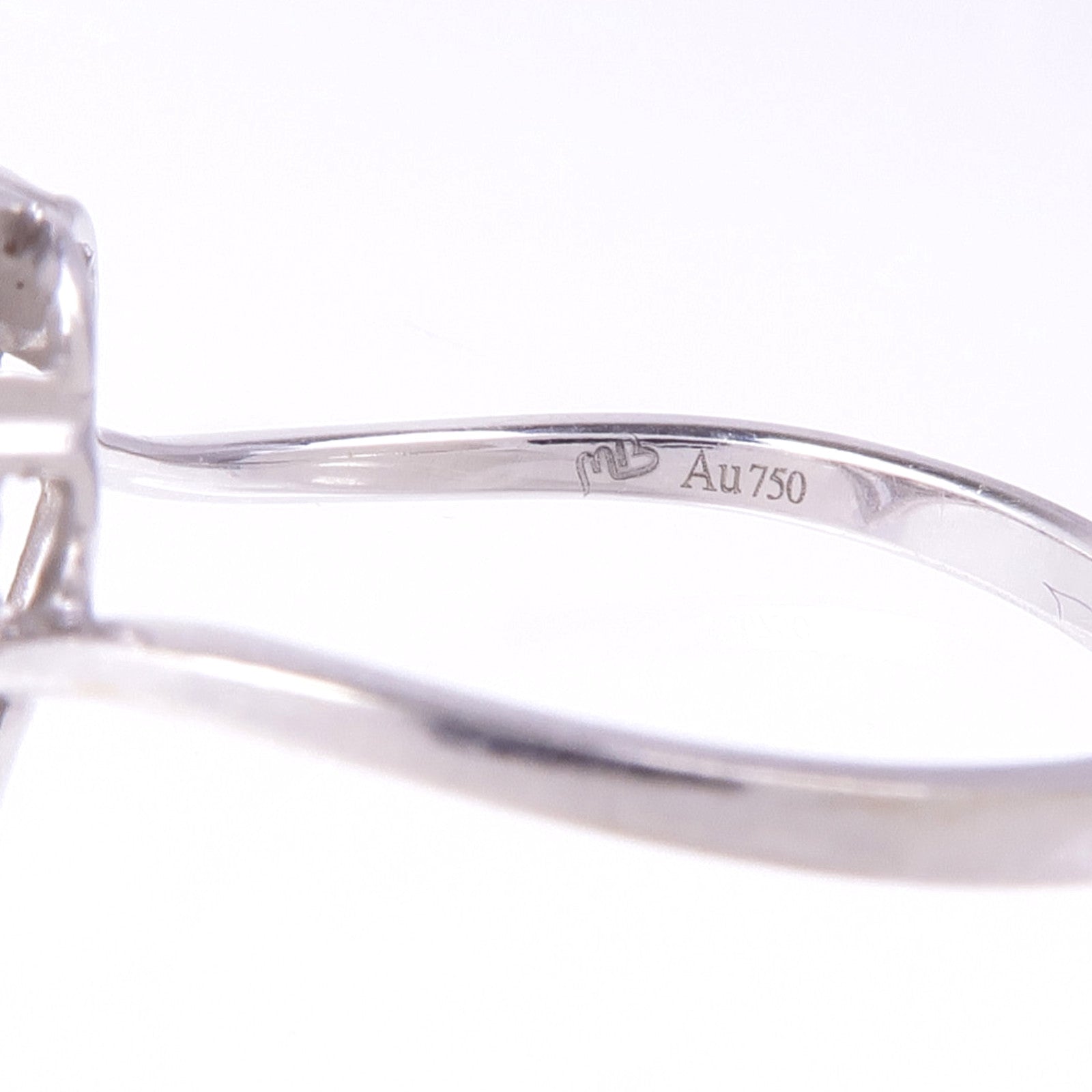 JEWELRY 【激減優惠】18K白金Diamond Ring鑽石戒指US#5.5