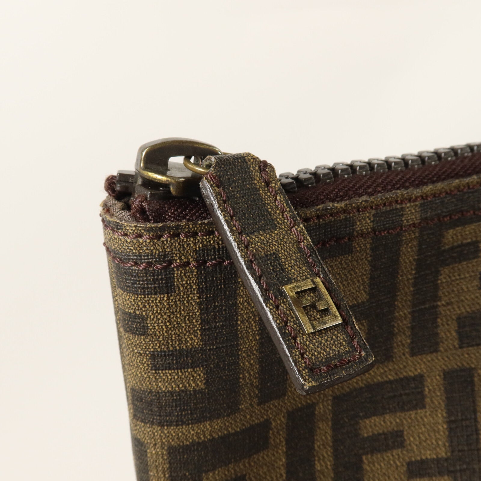 FENDI 塗層帆布Zucca Tobacco Tote手挽袋