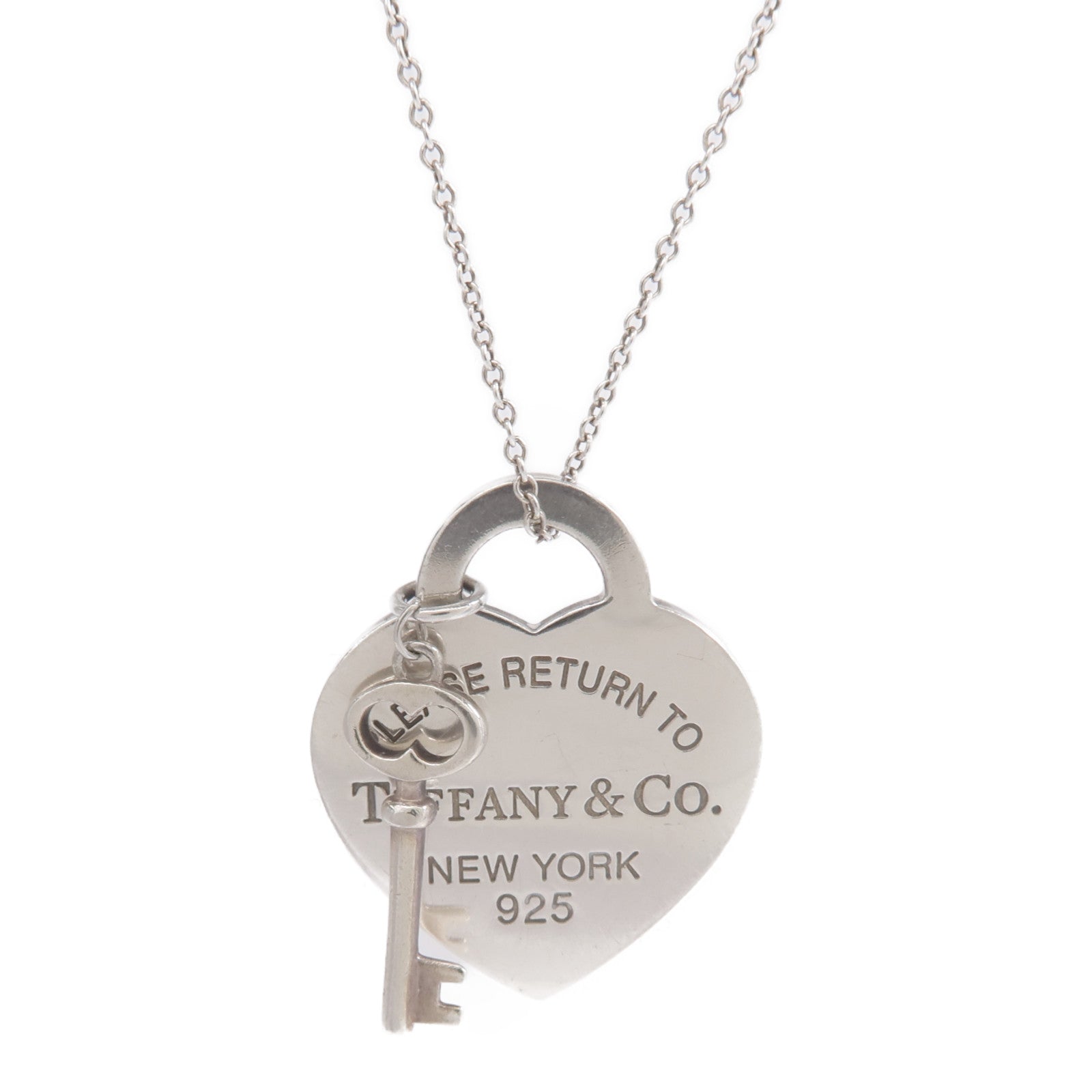 TIFFANY＆CO 925純銀Return To Tiffany項鍊