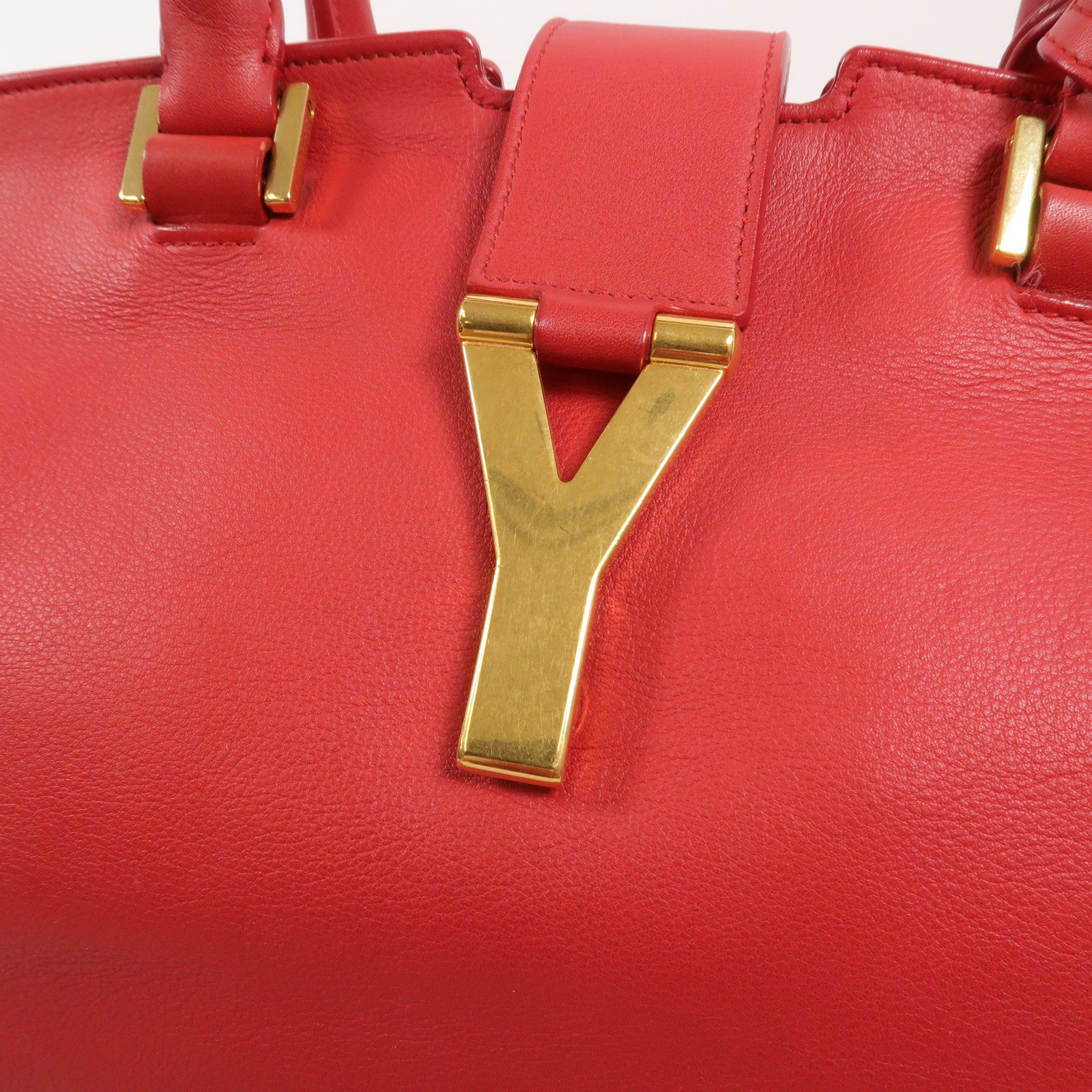 SAINT LAURENT 牛皮皮革Hand Bag手挽袋